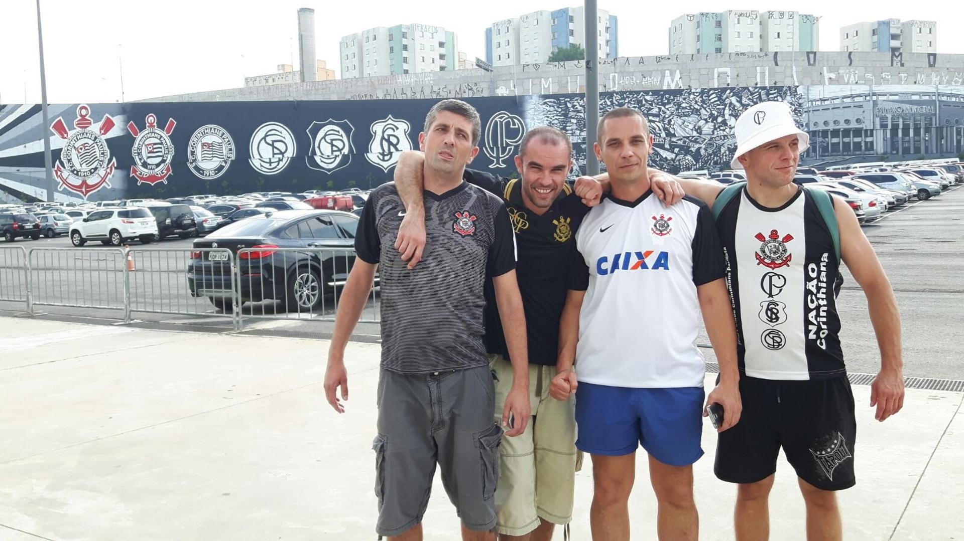 Croata Zeljko é torcedor do Corinthians e esteve no Brasil nos últimos dias (Foto:Divulgação)