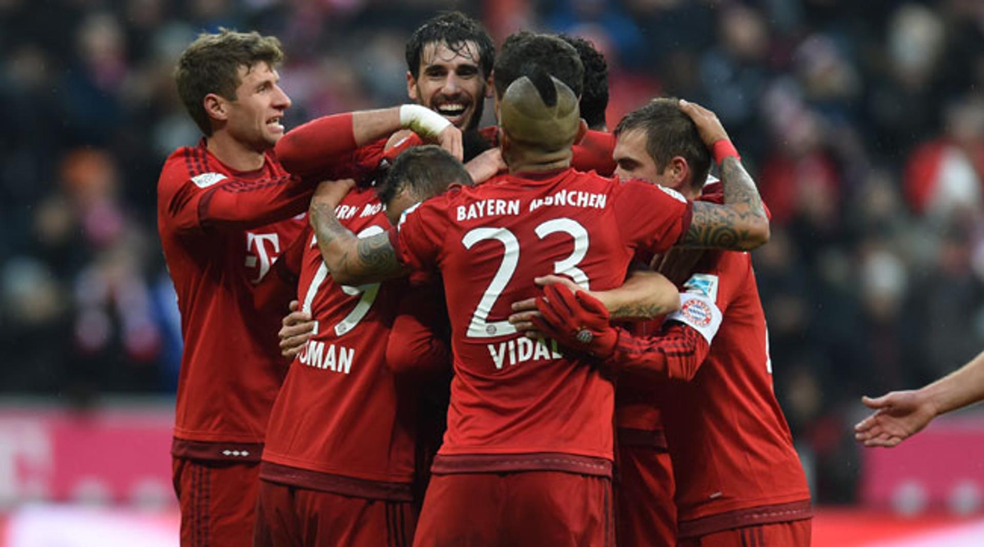 Bayern x Hertha Berlin (Foto: Christof Stache / AFP)