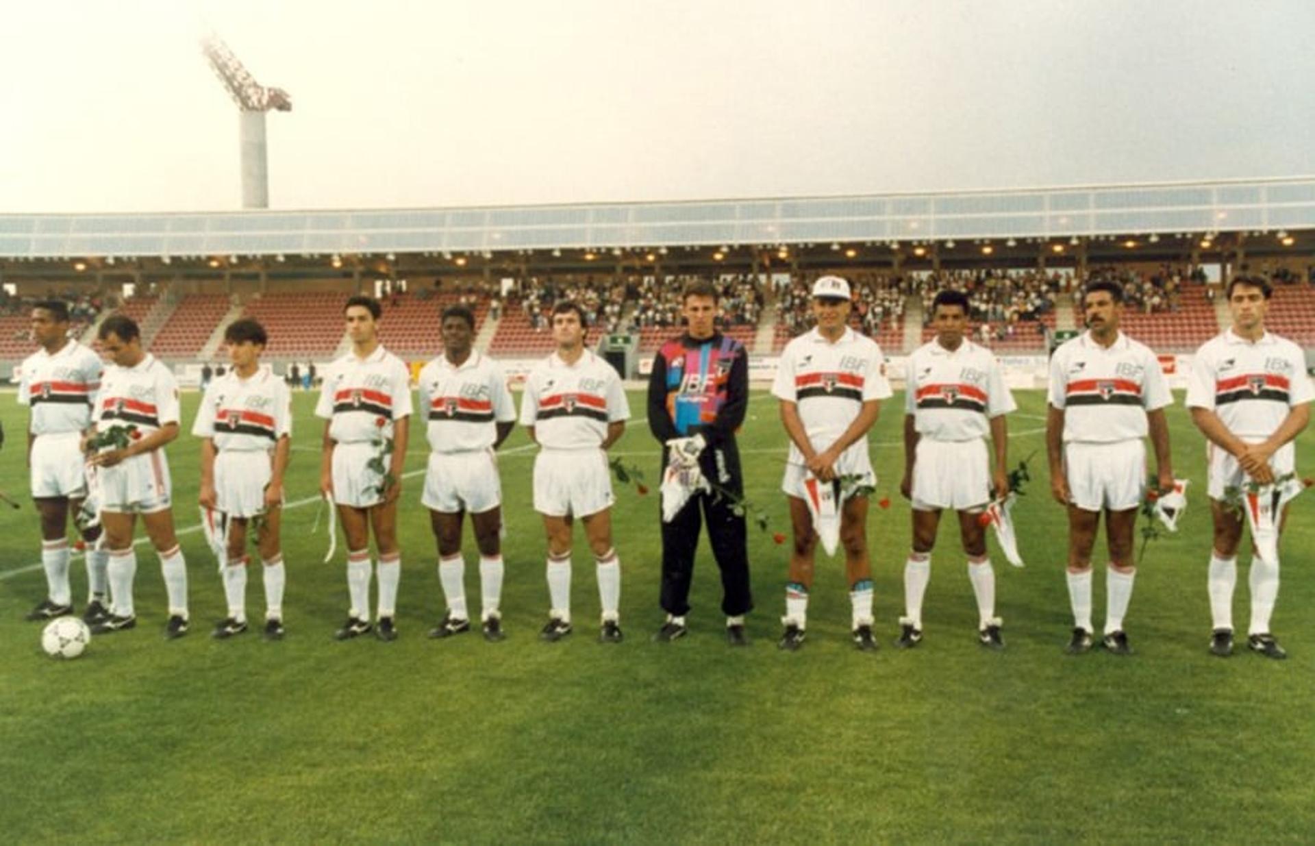 Durante excursões em 1993, o São Paulo do estreante Rogério Ceni foi campeão nos Estados Unidos