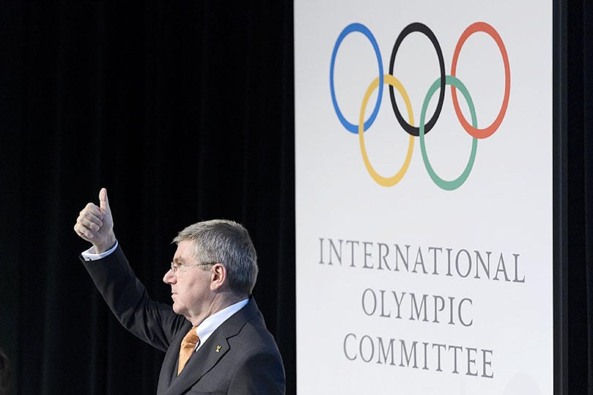 Thomas Bach presidente do COI (Foto: Fabrice Coffrini/AFP)