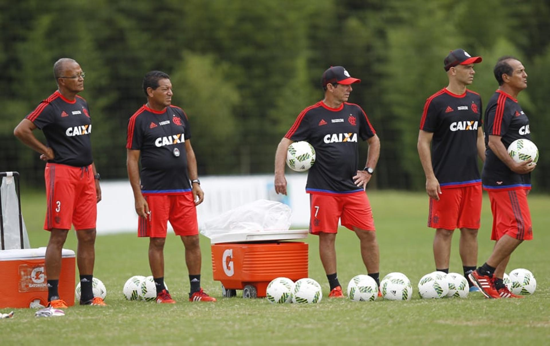 Comissão técnica do Flamengo
