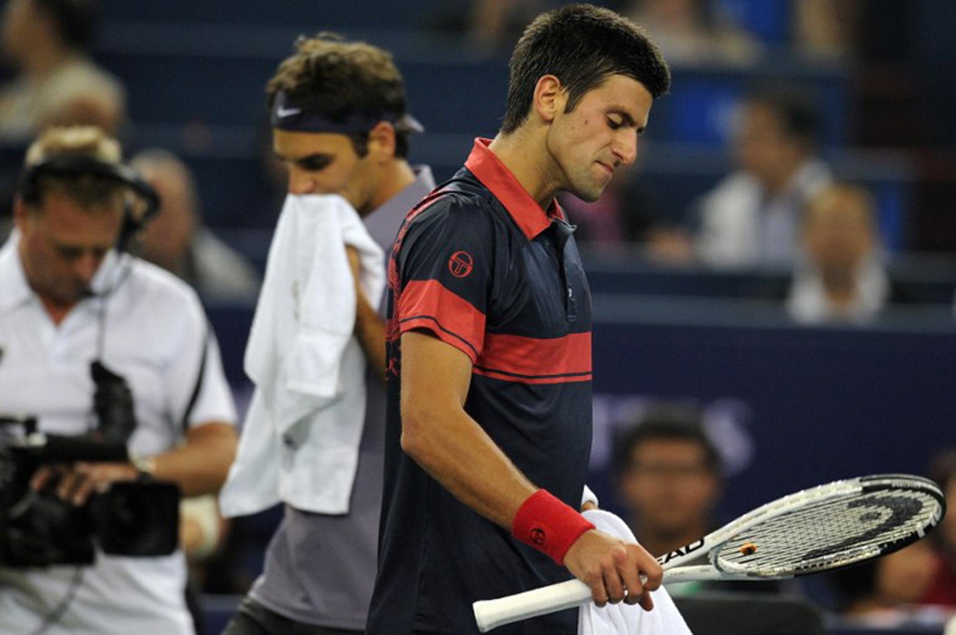 Roger Federer eliminou Djokovic na semifinal de Xangai em 2010