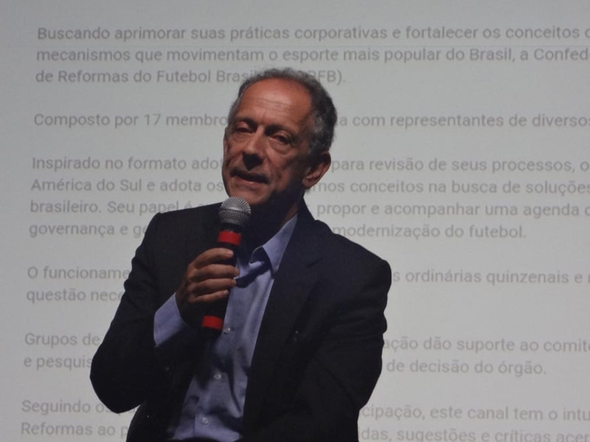 Walter Feldman, secretário-geral da CBF e presidente do Comitê de Reformas