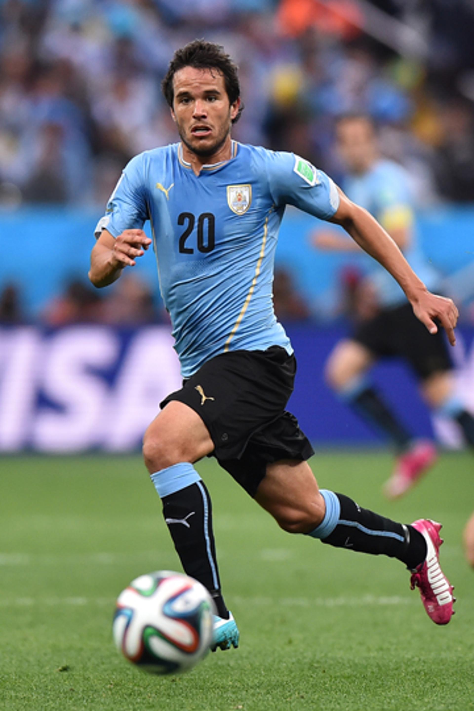 Alvaro González, da seleção uruguai (Foto: AFP)