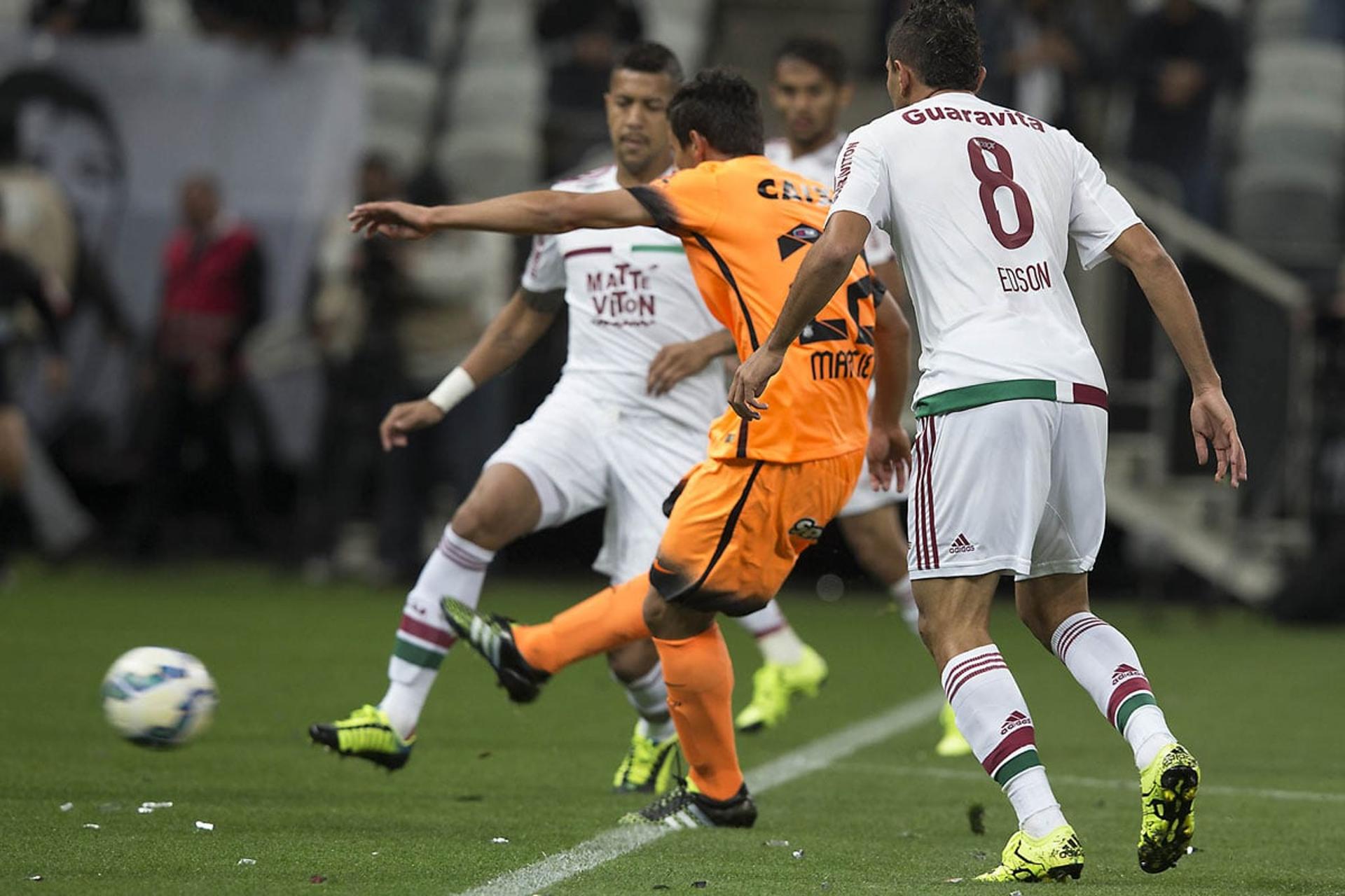 Último encontro: Corinthians 2x0 Fluminense (02/09/2015, pelo Brasileirão)