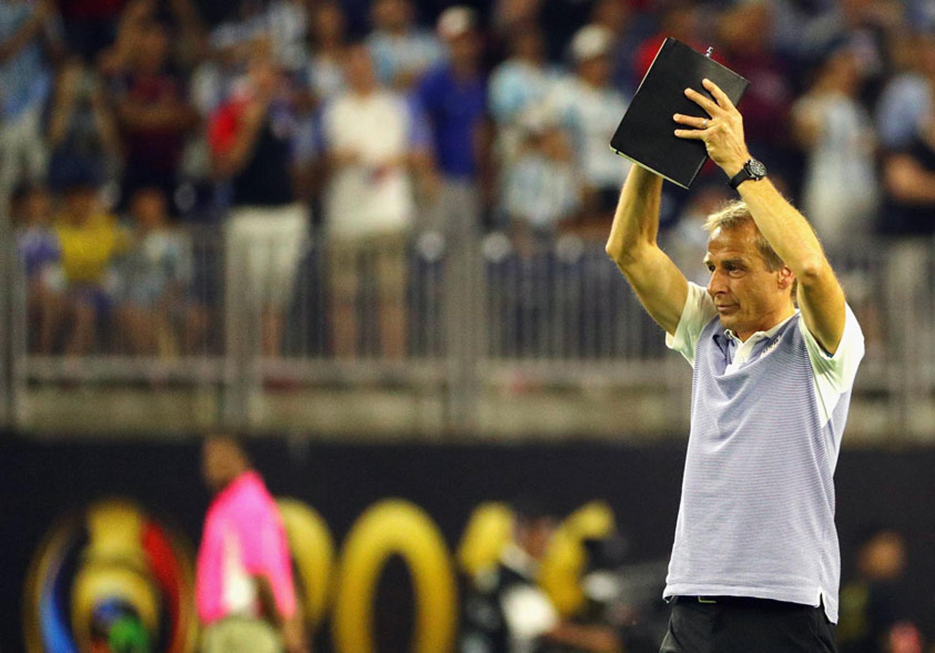 Klinsmann - Estados Unidos x Argentina