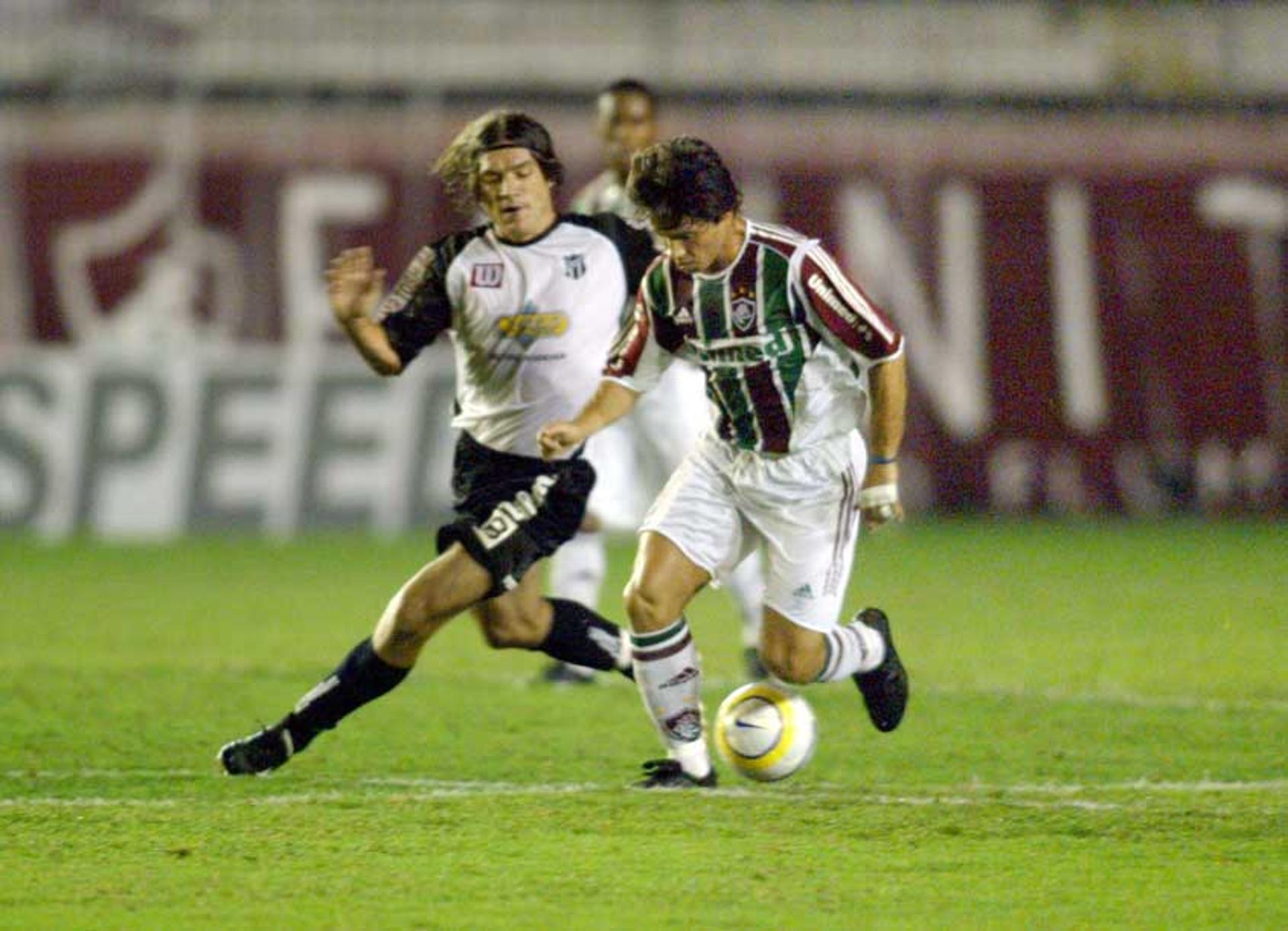 Na semifinal da Copa do Brasil de 2005, o Flu empatou em 2 a 2 com o Ceará em casa