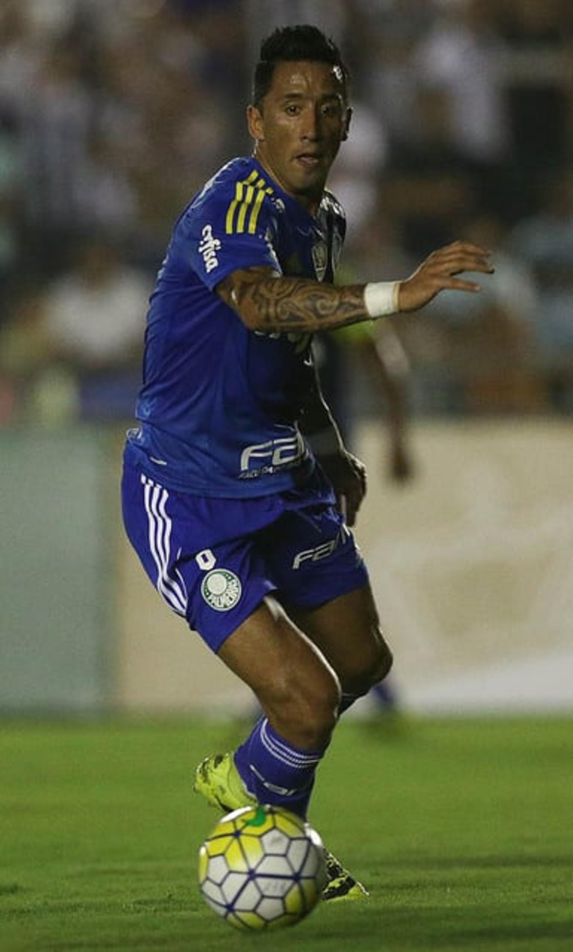 Barrios foi titular contra o Botafogo-PB