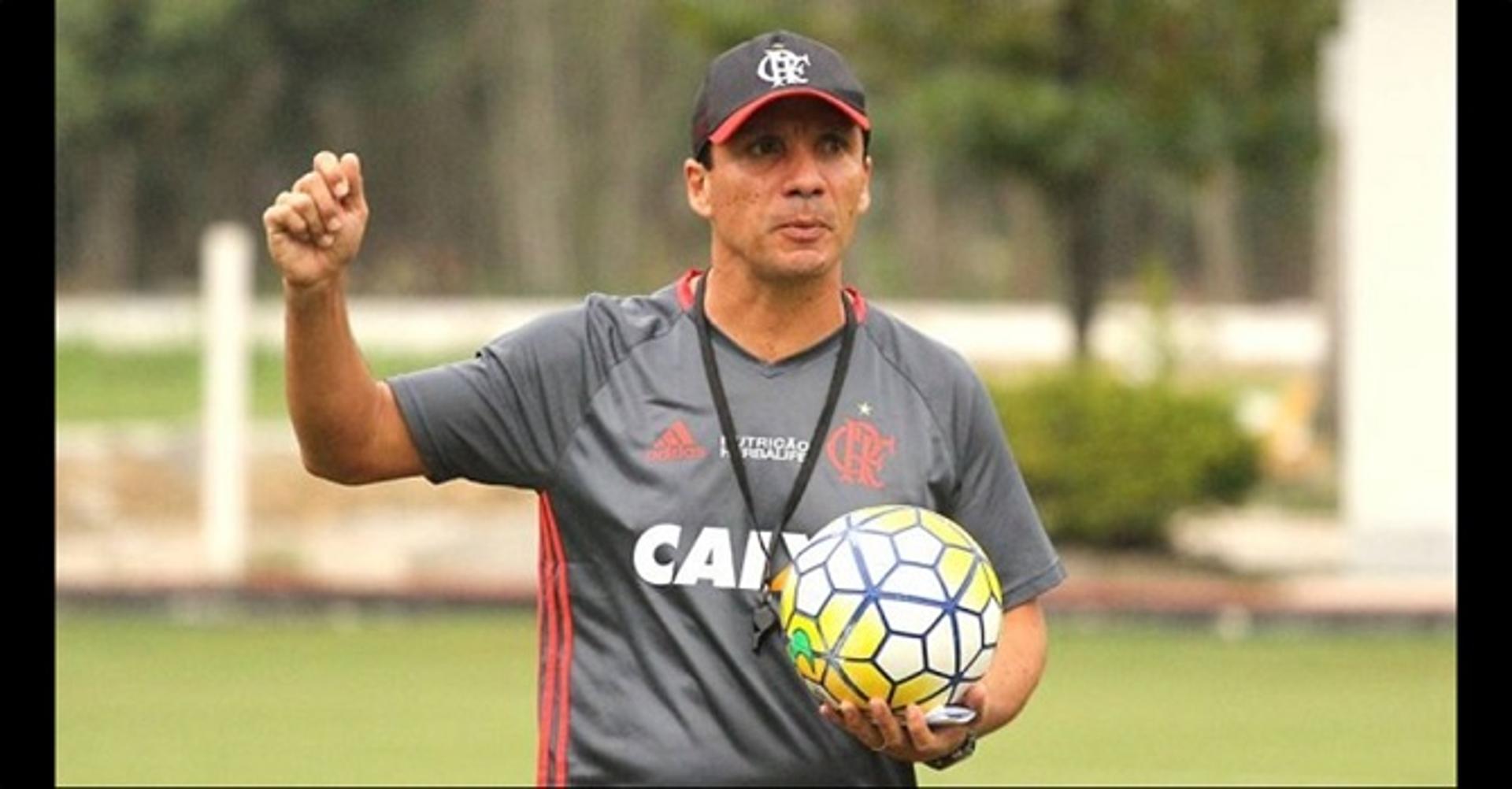 Zé Ricardo ainda era técnico interino no Flamengo
