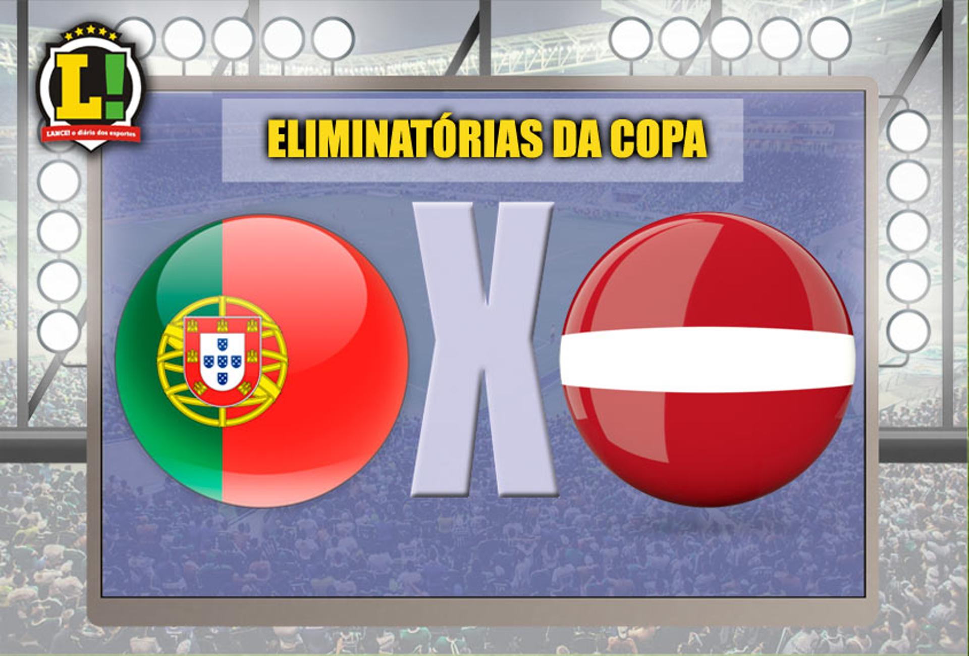 Apresentação Portugal x Letônia Eliminatórias da Copa