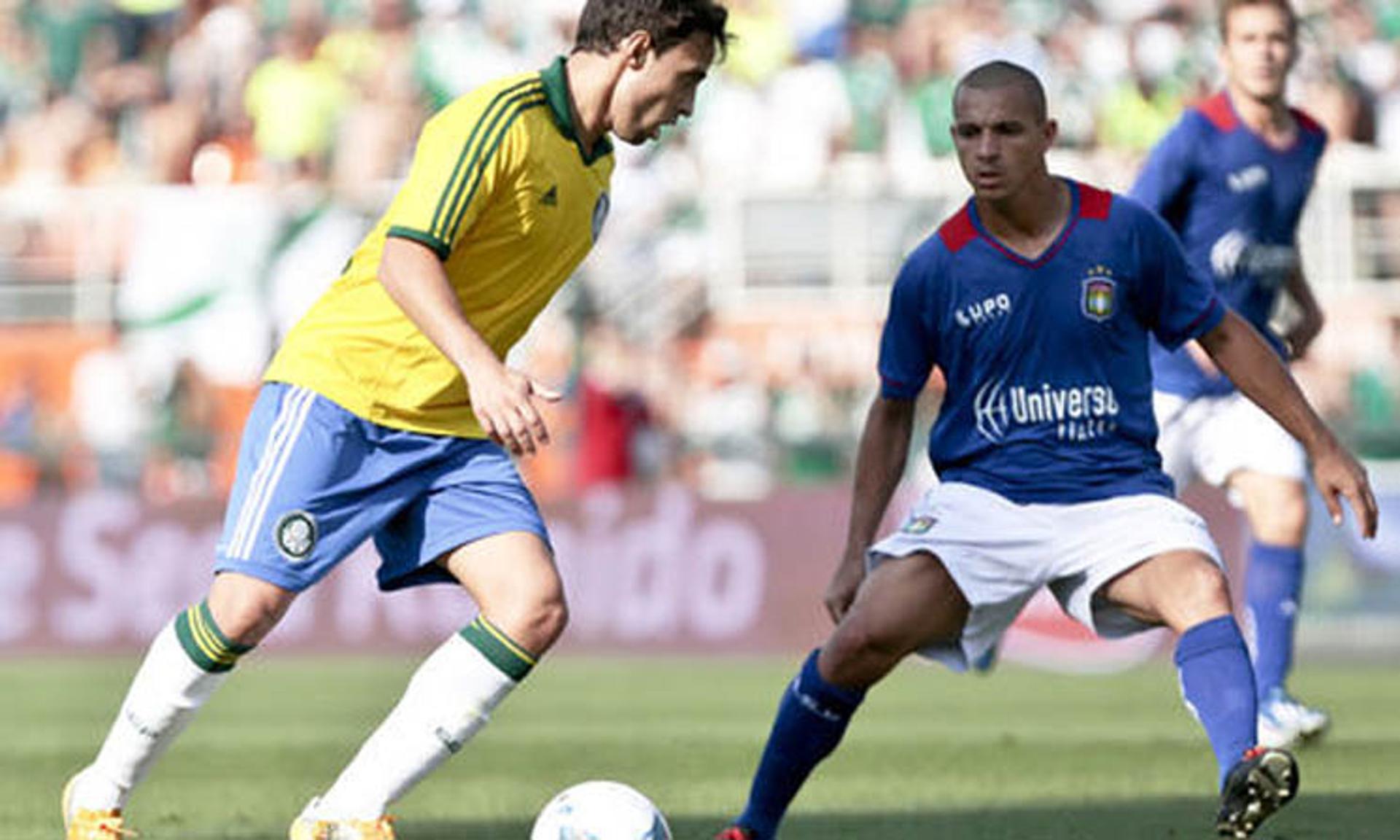 Último encontro entre os clubes foi em outubro de 2013: 0 a 0, no Pacaembu. O Palmeiras garantiu o acesso à Série A