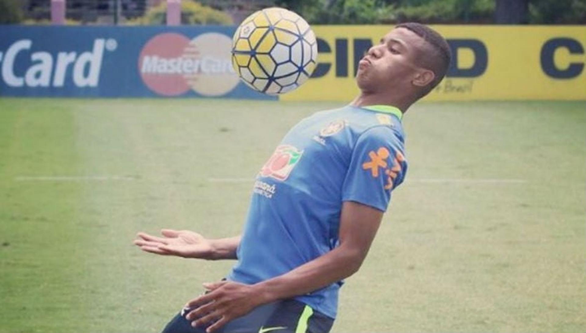 David Neres está com a Seleção Brasileira sub-20 no Equador