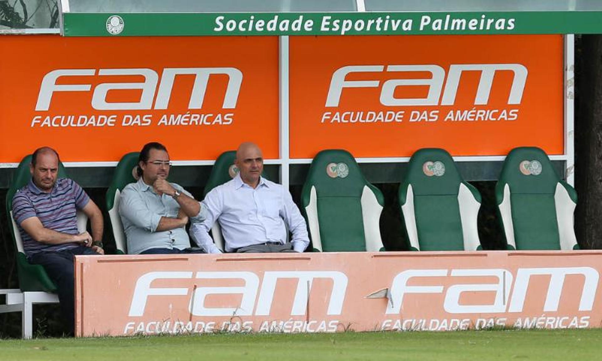 Mauricio Galiotte, Alexandre Mattos e Cicero Souza - Palmeiras
