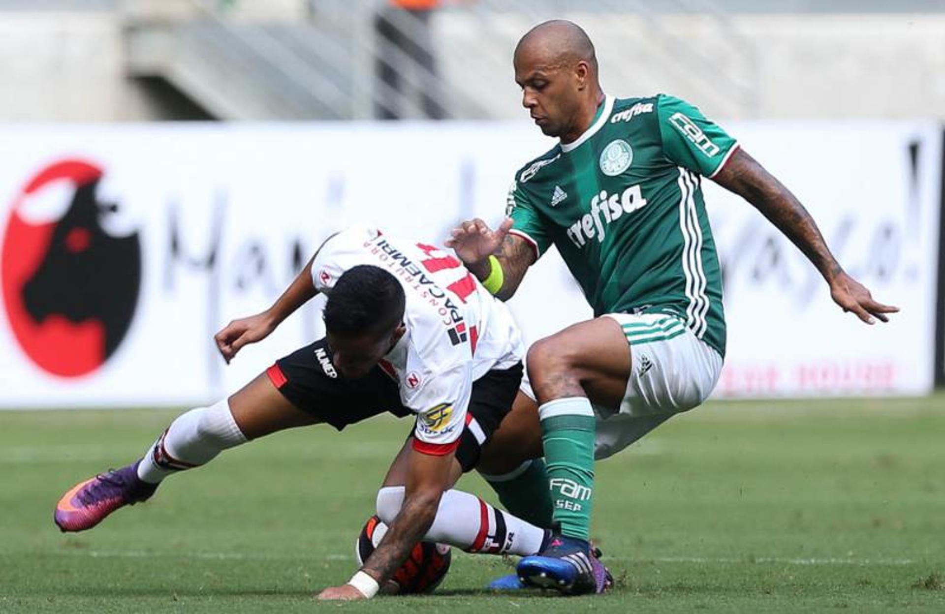 Felipe Melo - Palmeiras 1x0 Botafogo-SP