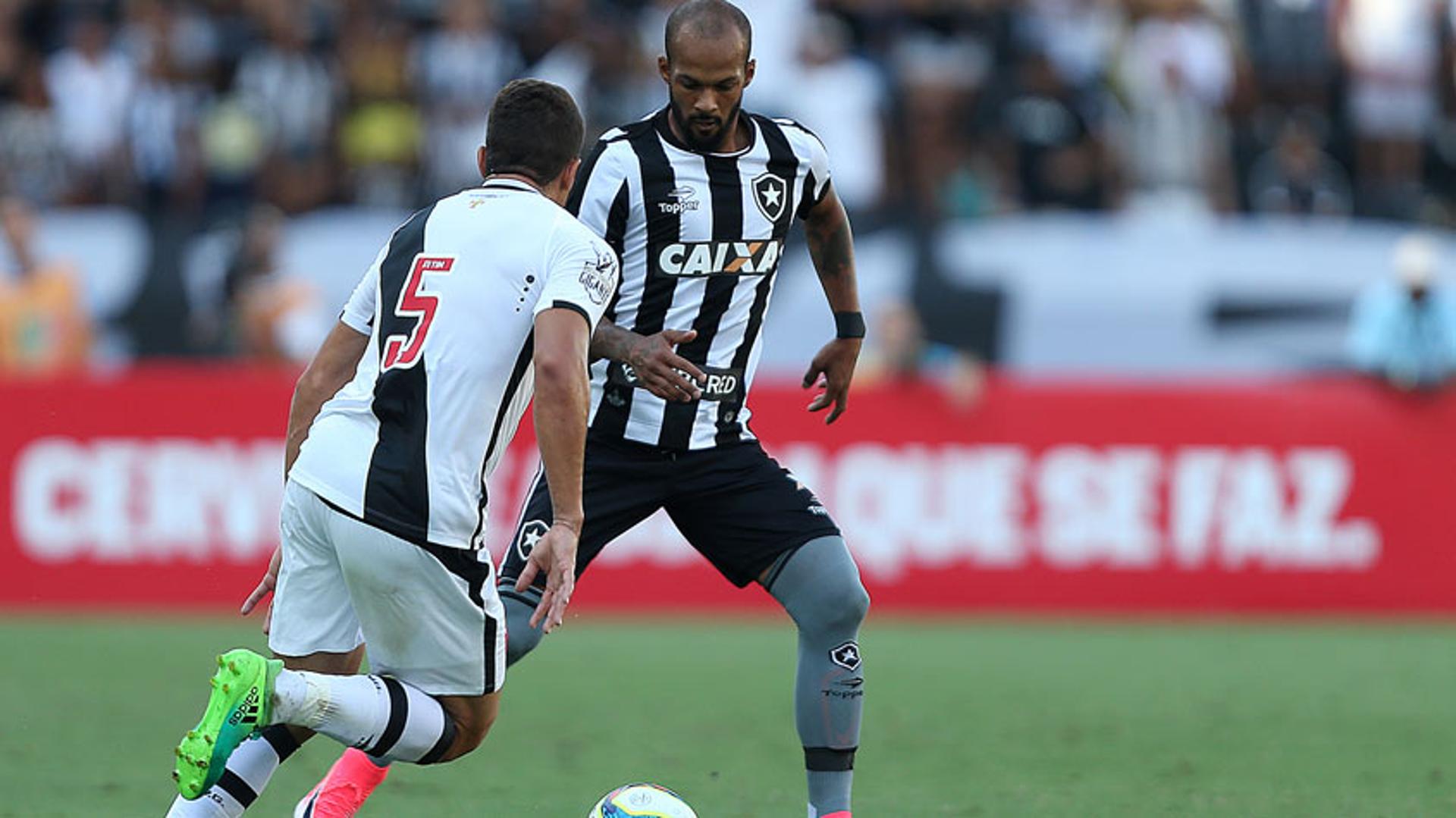 Bruno Silva era o único titular do Botafogo em campo na final da Taça Rio, neste domingo