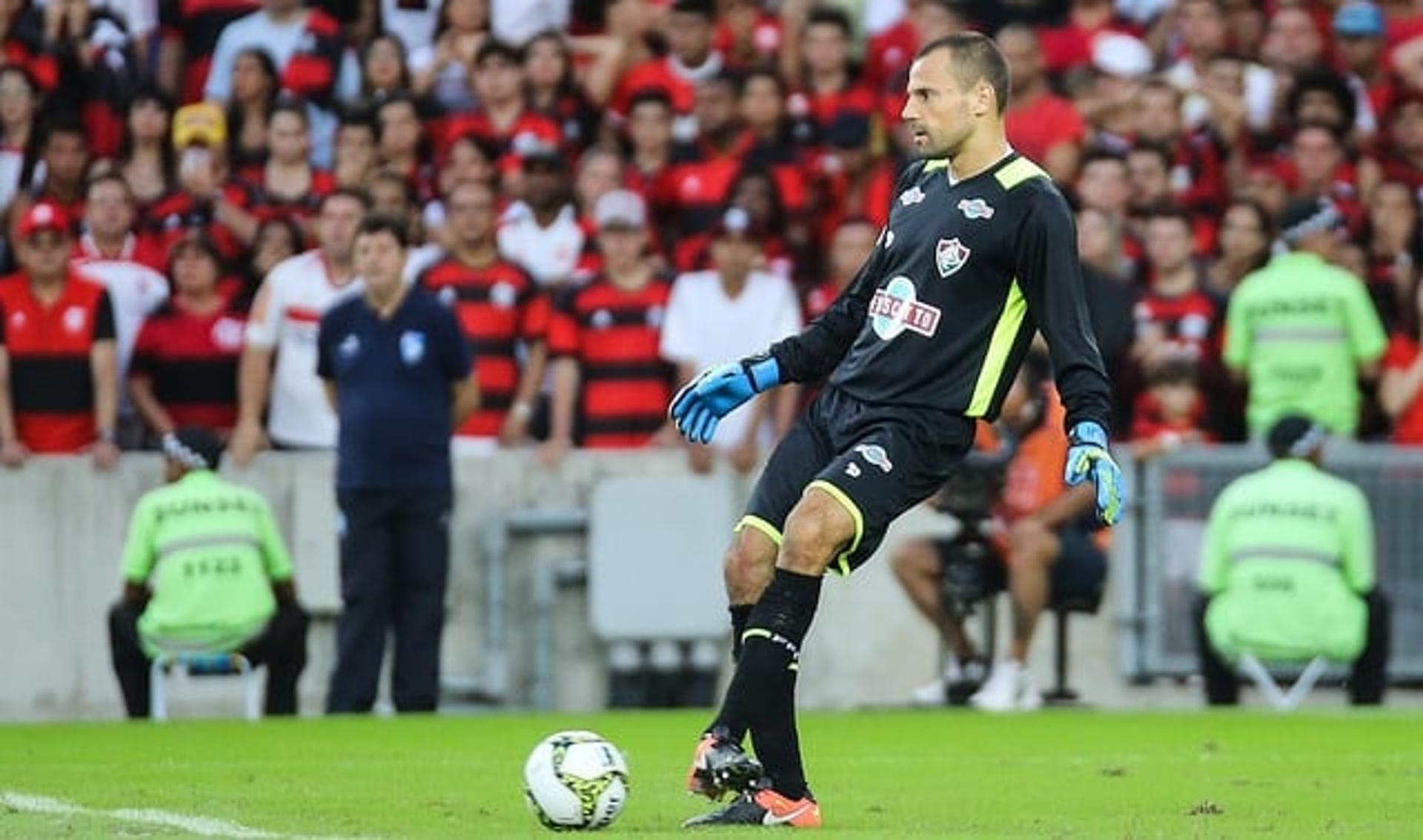 DESCE: As lesões atrapalharam a sequência dei Diego Cavalieri, que acabou falhando em dois clássicos contra o Flamengo