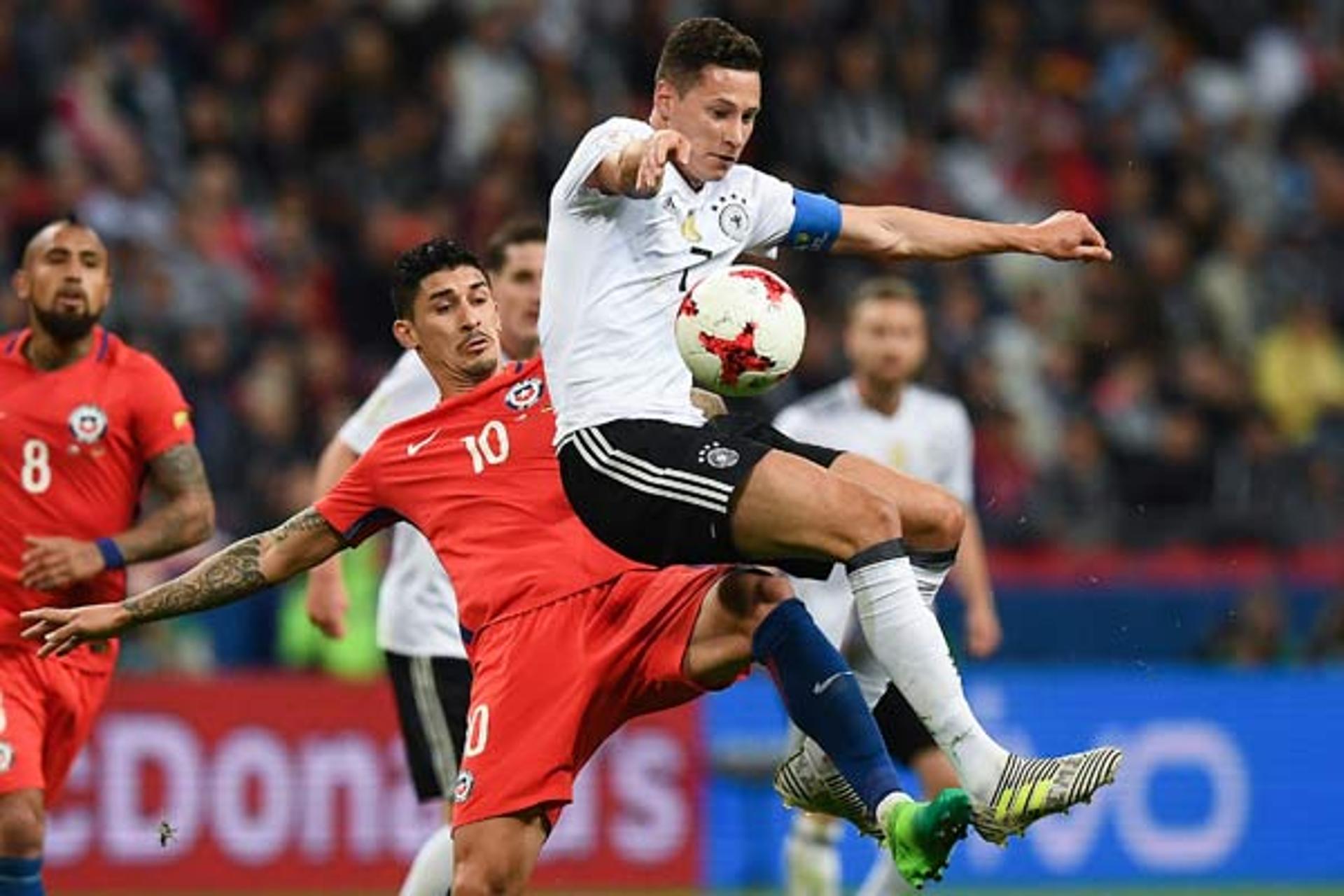 Draxler e Hernández - Alemanha x Chile