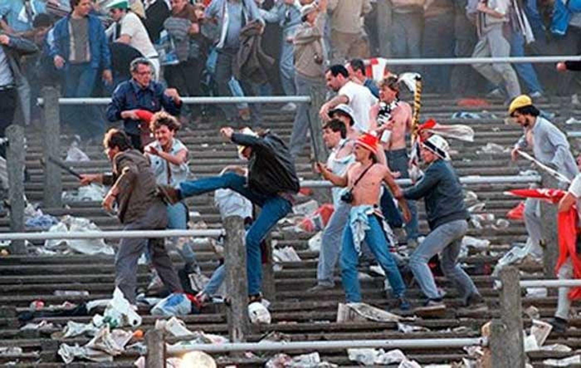Tragédia de Heysel, na Bélgica - Juventus x Liverpool - 1985