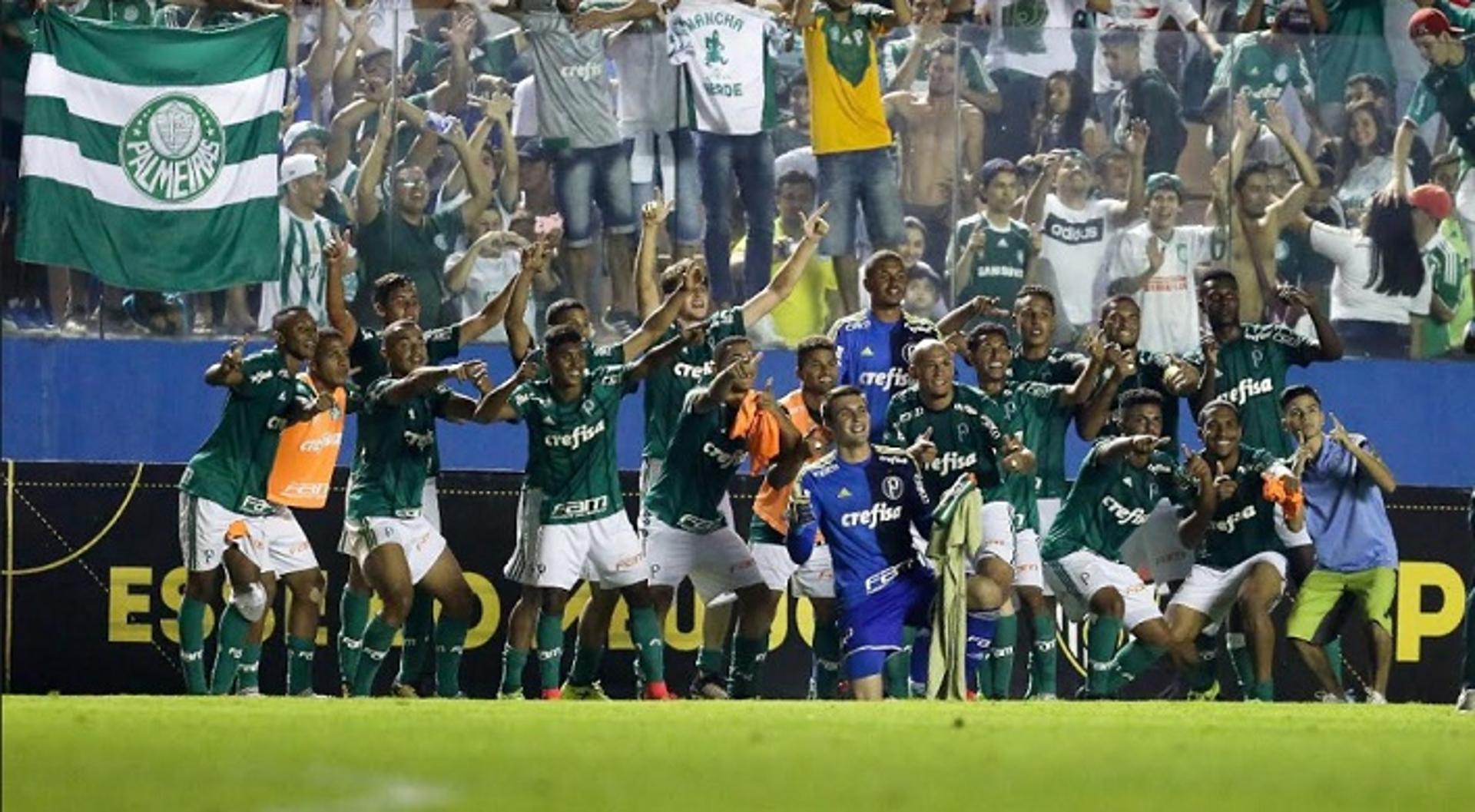 Palmeiras comemora vitória no sub-20