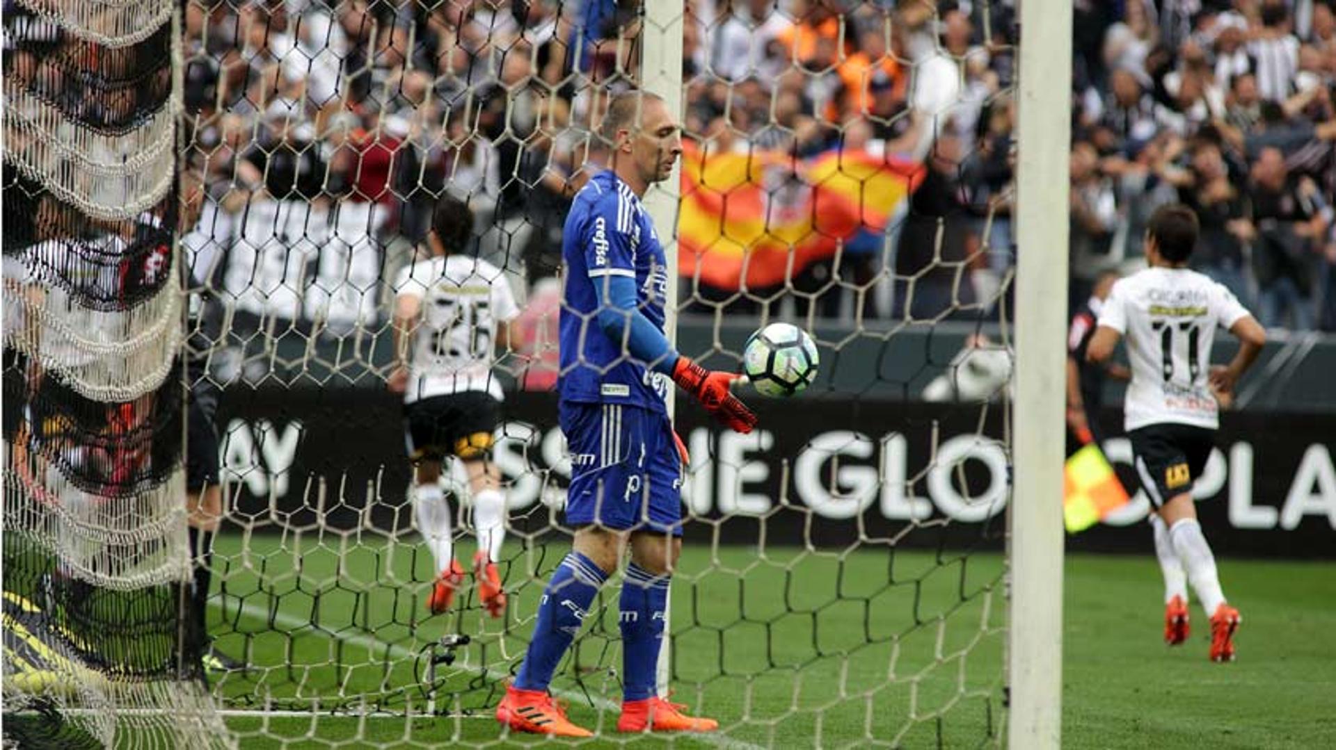 Corinthians abriu 2 a 0 no clássico deste domingo na Arena