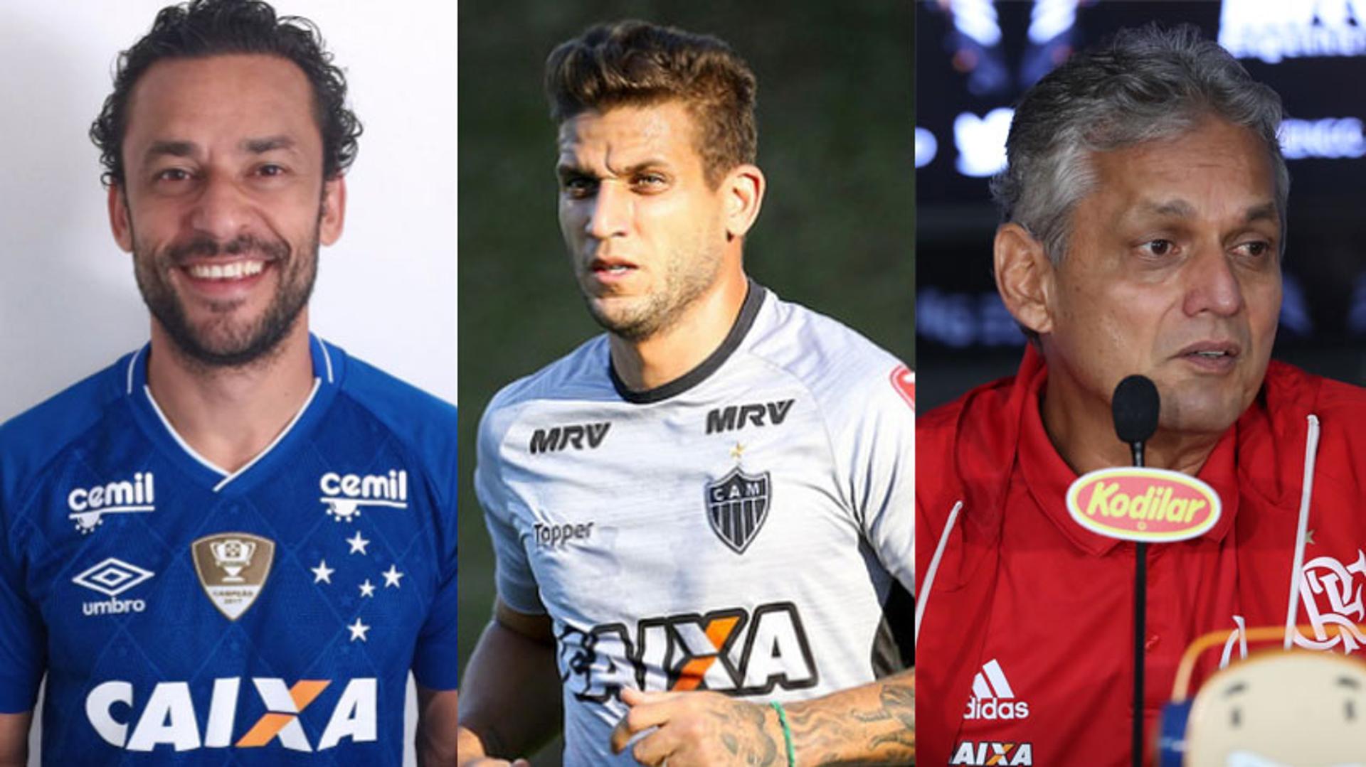 Fred fechou com o Cruzeiro, Rafael Moura trocou o Atlético-MG pelo Coelho, e Reinaldo Rueda pode deixar o Flamengo e treinar a seleção chilena