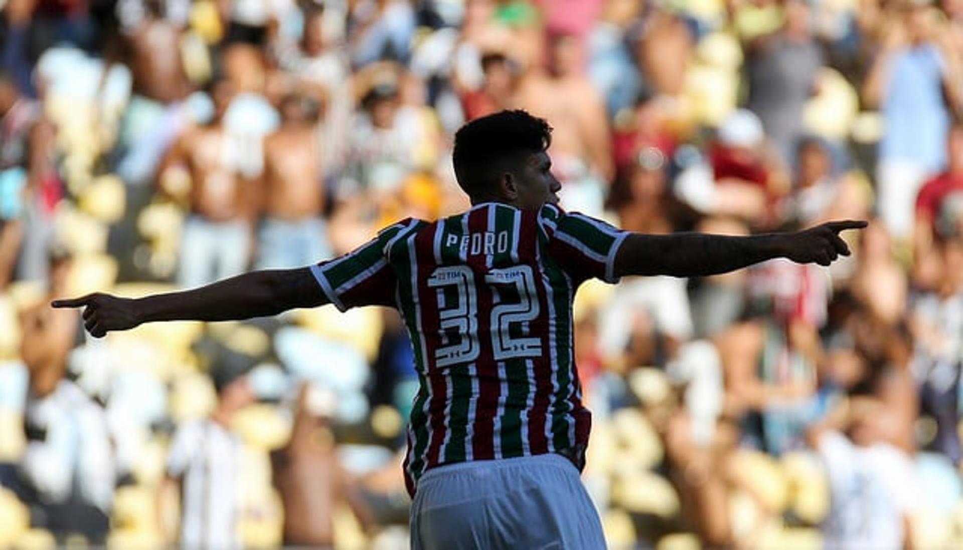 Pedro comemora gol na final da Taça Rio (Lucas Merçon / Fluminense F.C.)