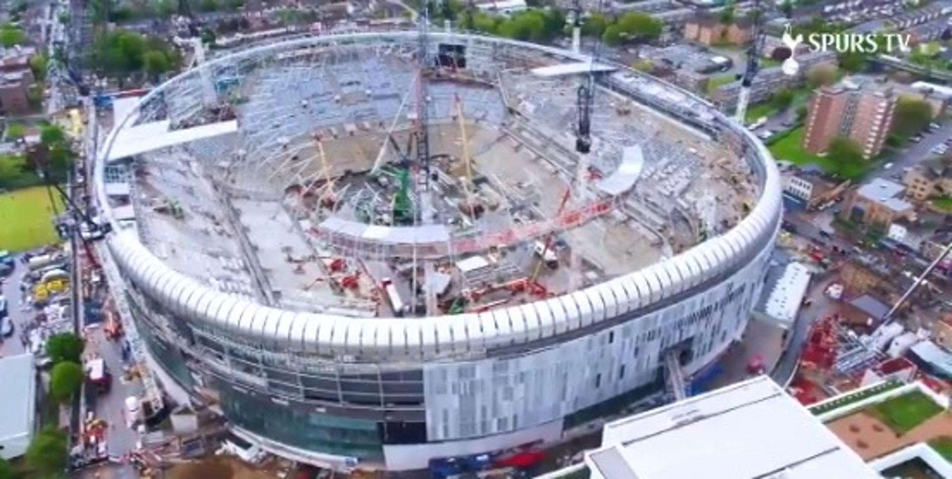 Obras do estádio do Tottenham