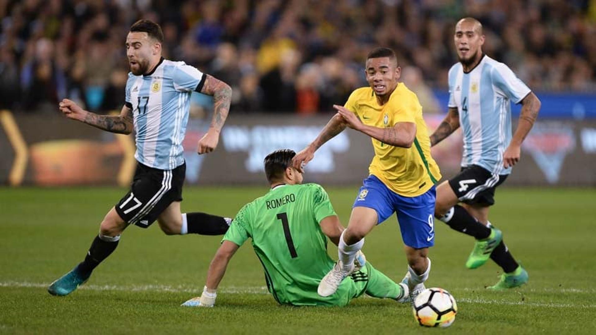 Brasil 0 x 1 Argentina - 9/6/2017