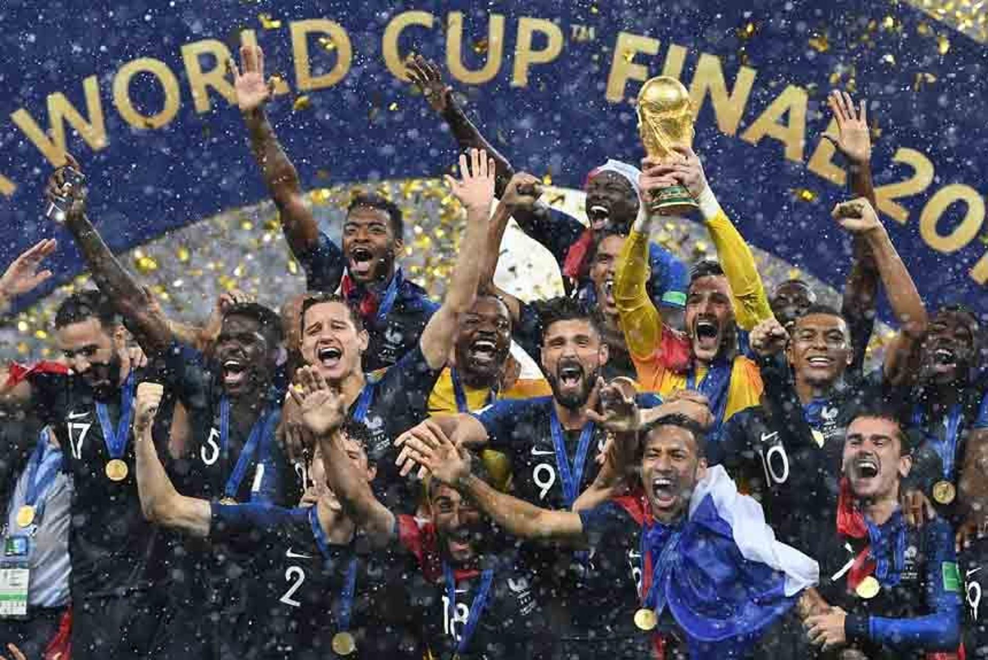 França conquistou bicampeonato mundial em 2018