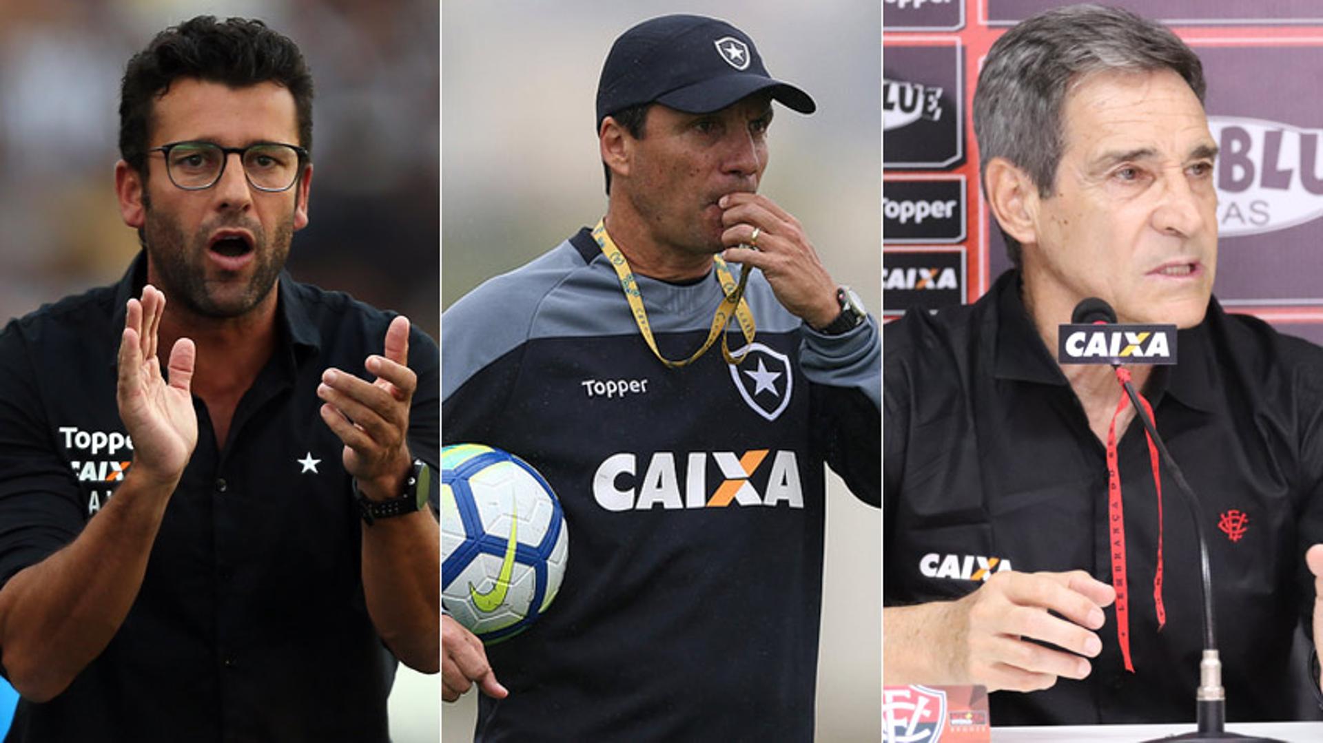 Alberto Valentim, Zé Ricardo e Carpegiani são exemplos de técnicos que tiveram mais de um clube na temporada do Campeonato Brasileiro. Os três, com passagens por times cariocas, por exemplo. Veja todos os treinadores que treinaram mais de um time!