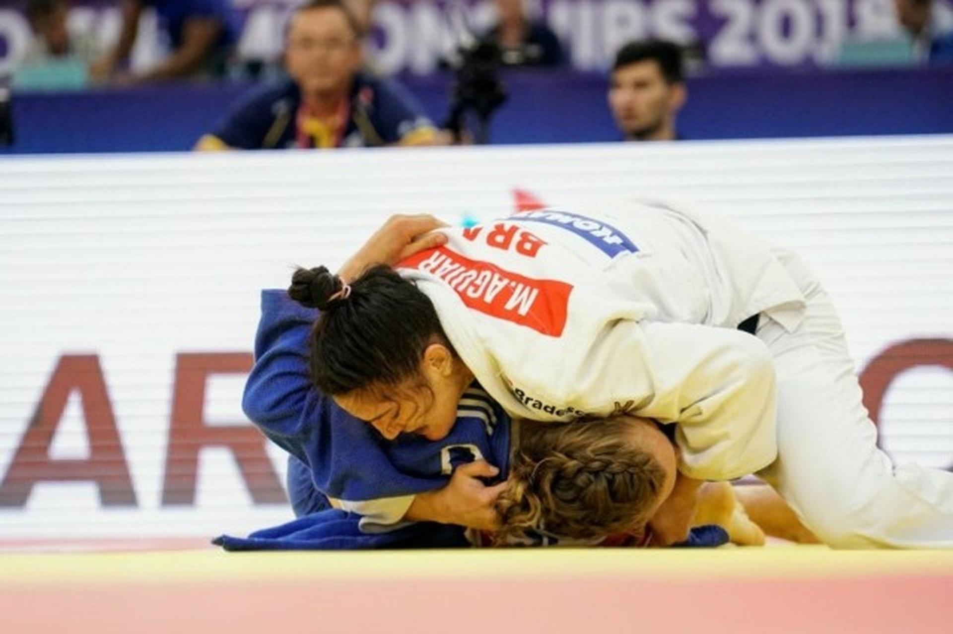 Mayra Aguiar é derrotada no Mundial de Judô