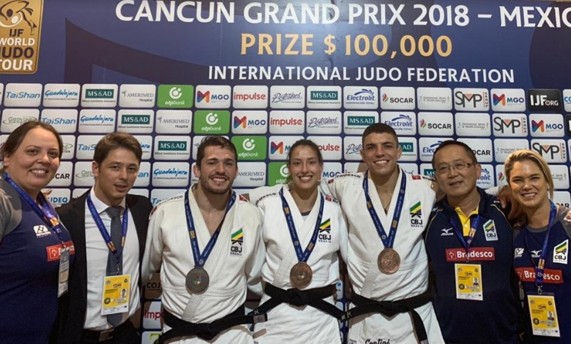 Brasileiros conquistam mais três medalhas no segundo dia de Grand Prix