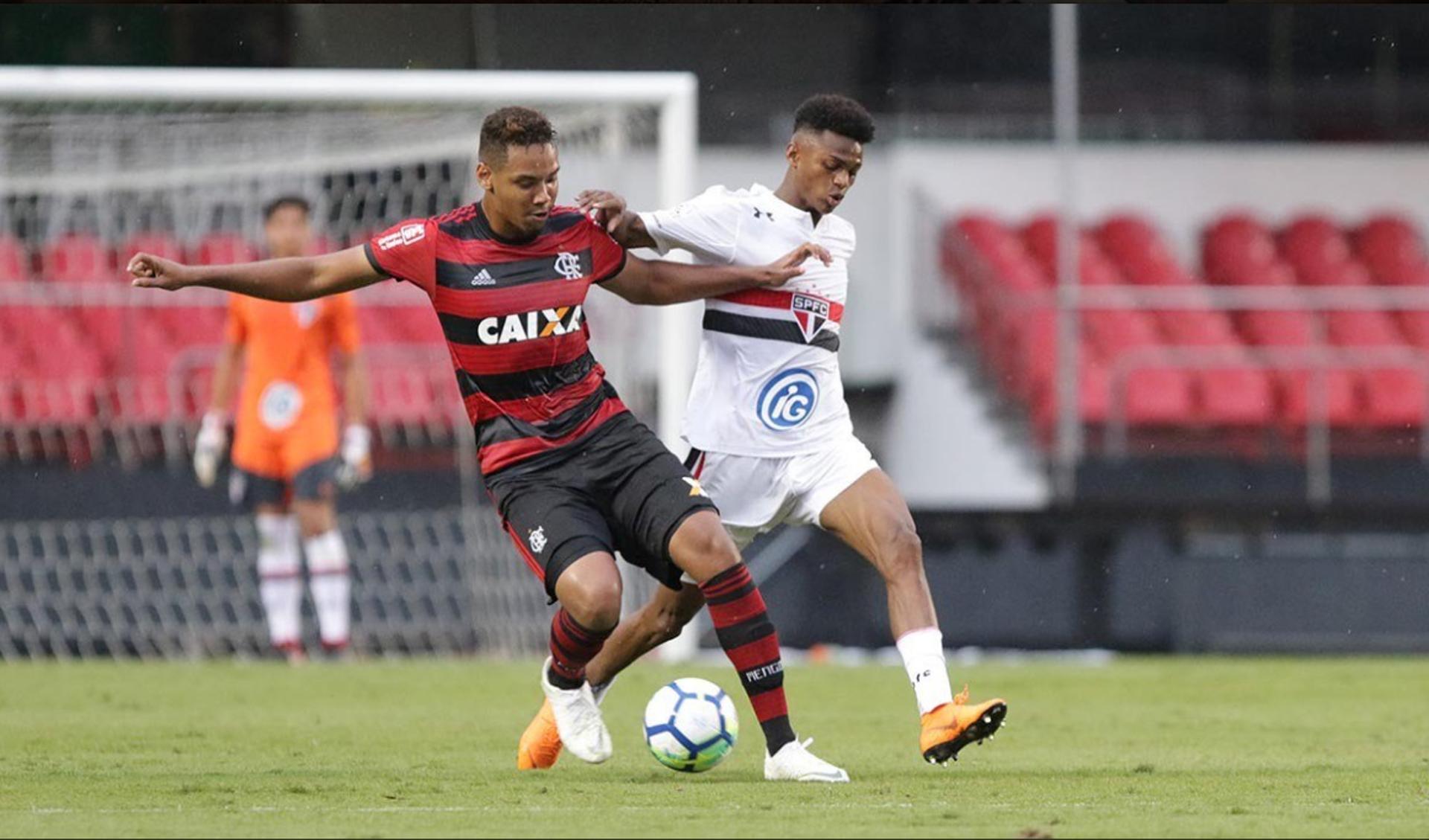Flamengo abriu vantagem sobre São Paulo na Copa do Brasil Sub-17