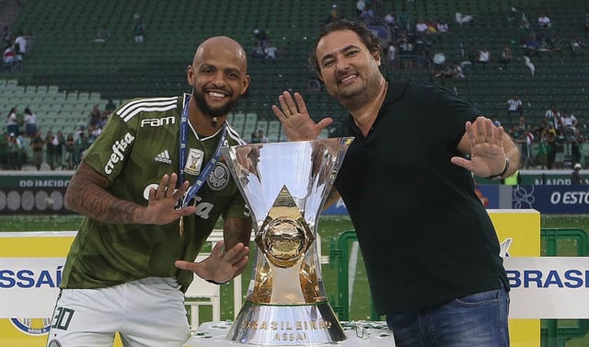 Felipe Melo agradece ao diretor de futebol Alexandre Mattos pelo apoio em seu pior momento, no ano passado