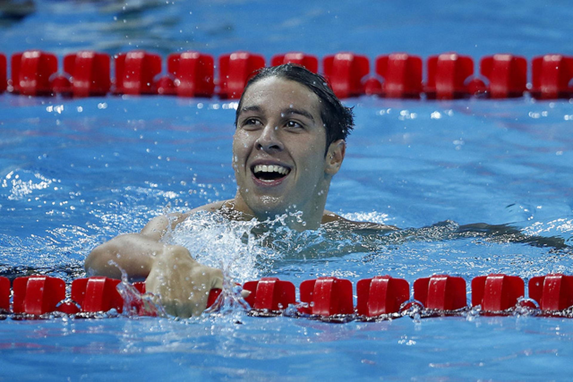 Brandonn Almeida ficou com bronze no Mundial de piscina curta