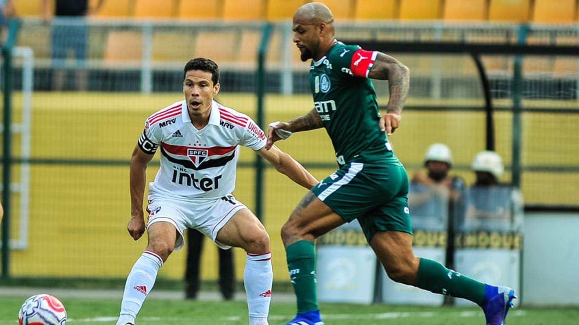 São Paulo x Palmeiras Hernanes Felipe Melo