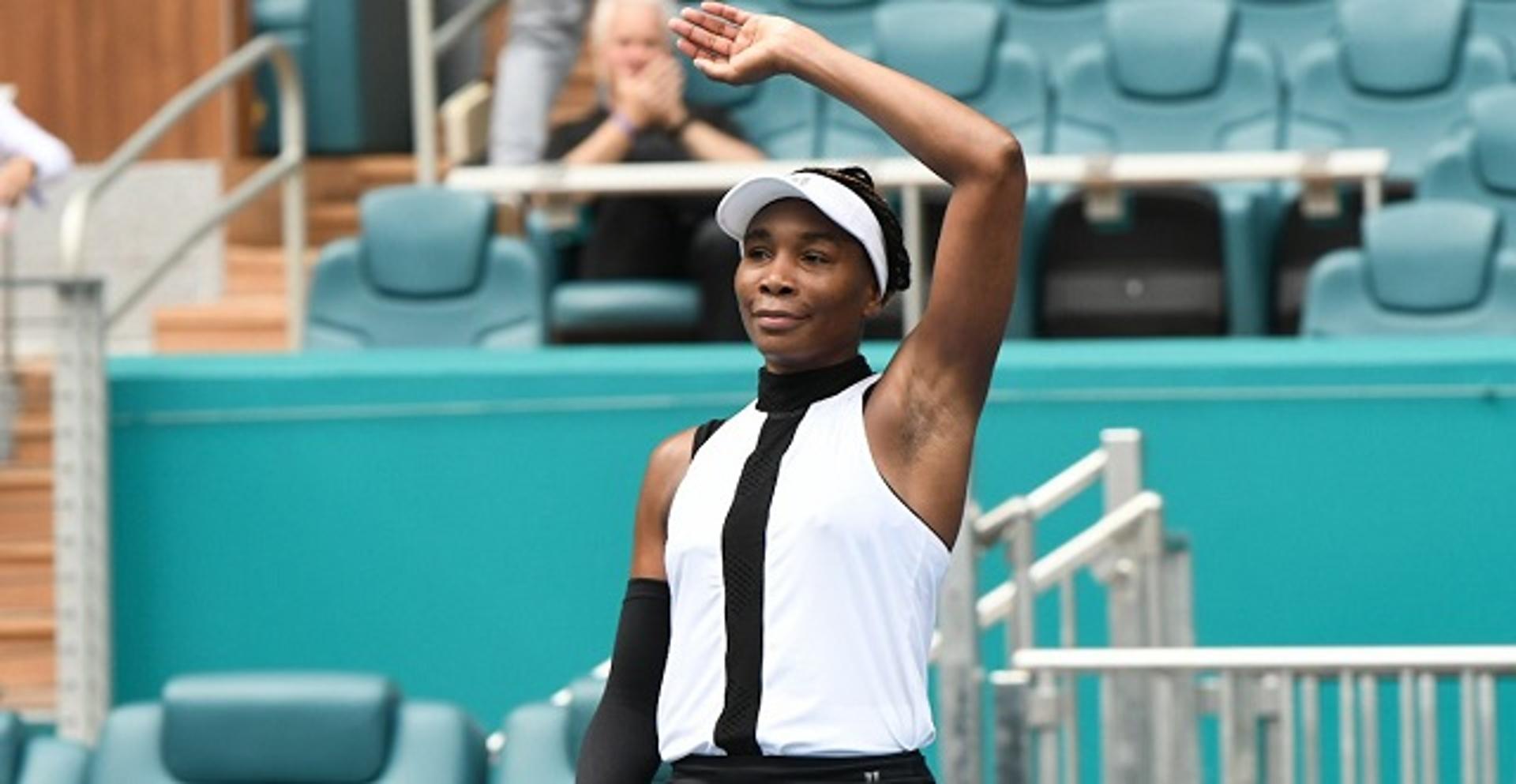 Venus Williams em Miami 2019
