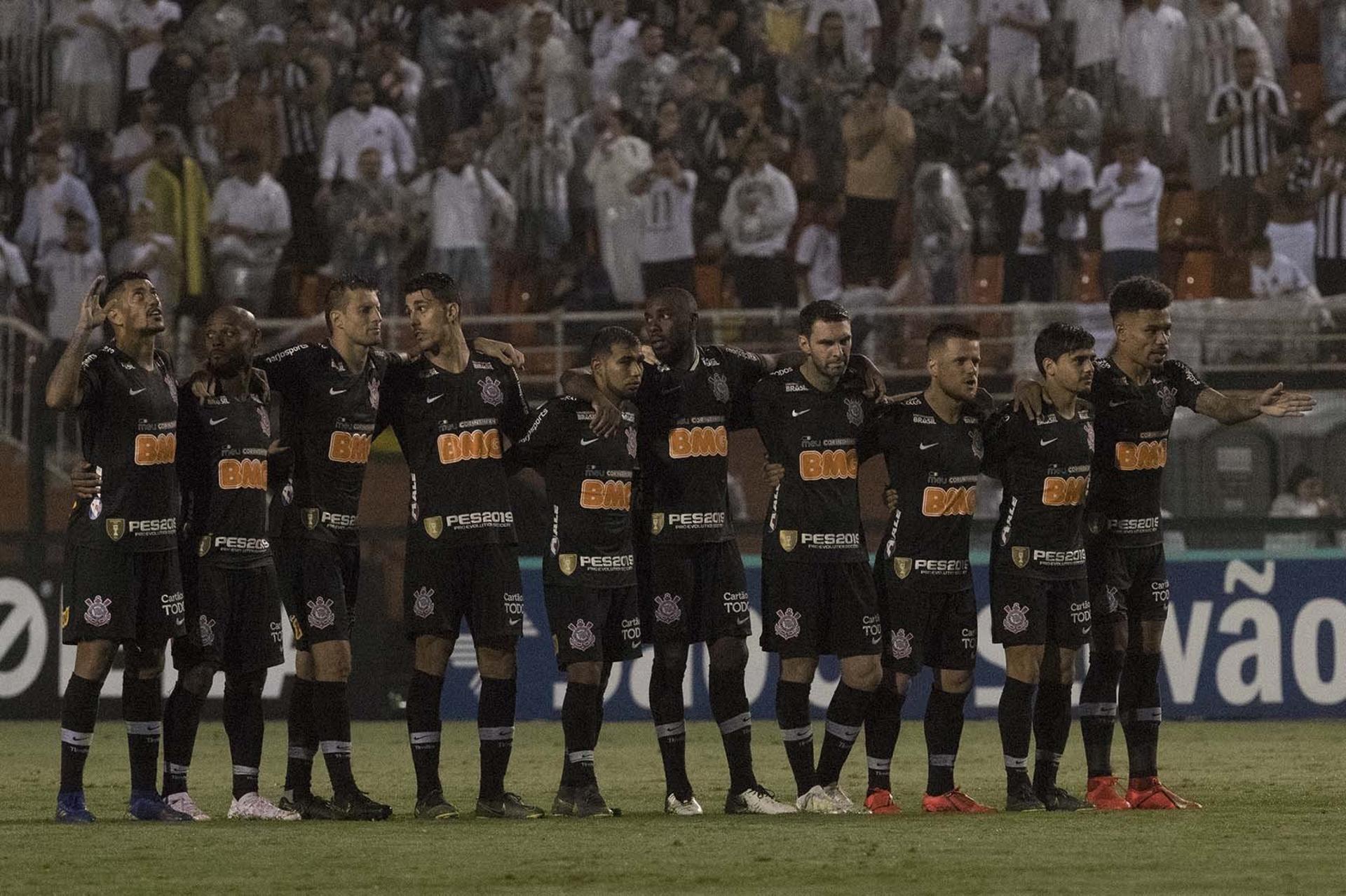 Santos x Corinthians - elenco