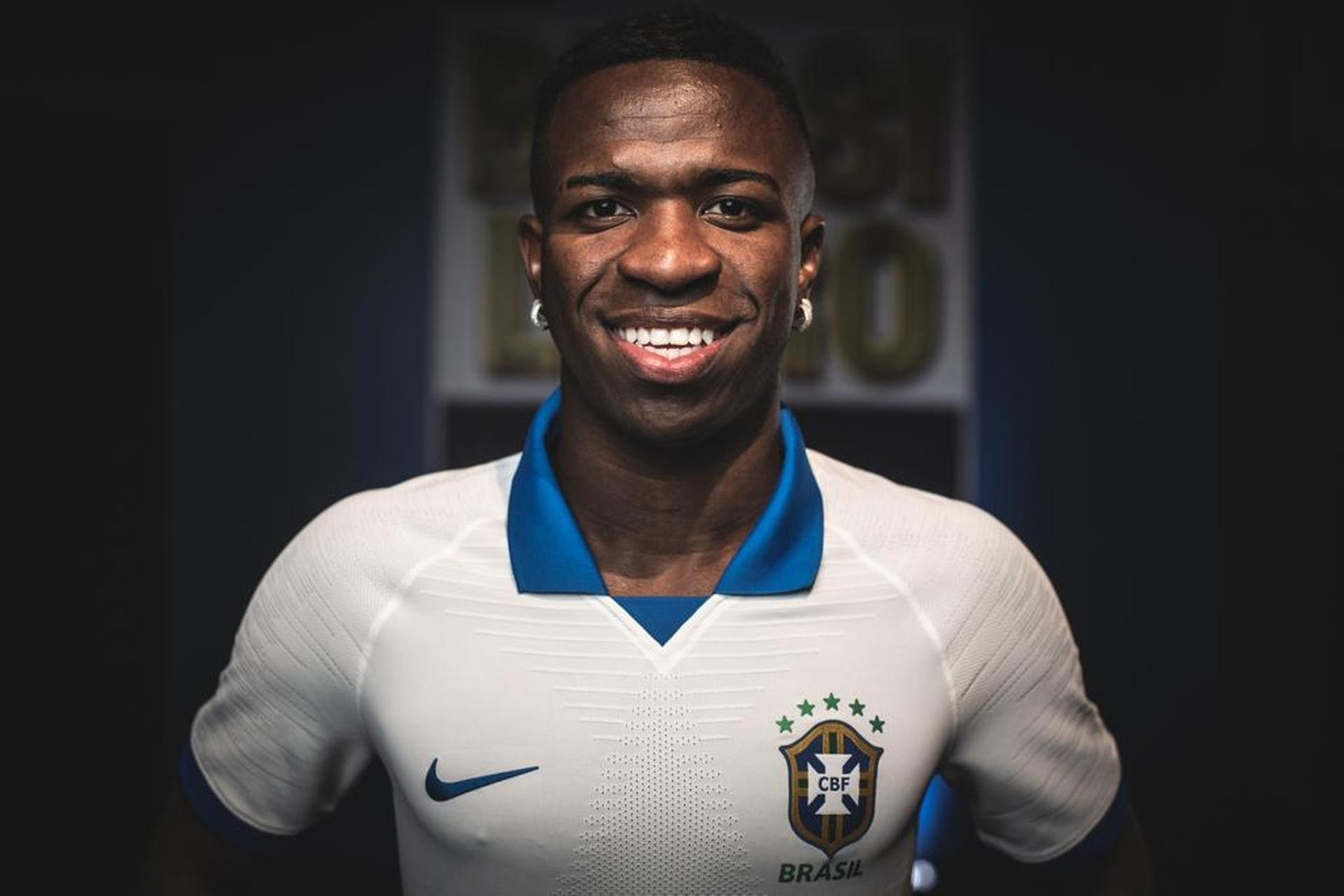 Nova camisa Brasil - Vinicius Jr