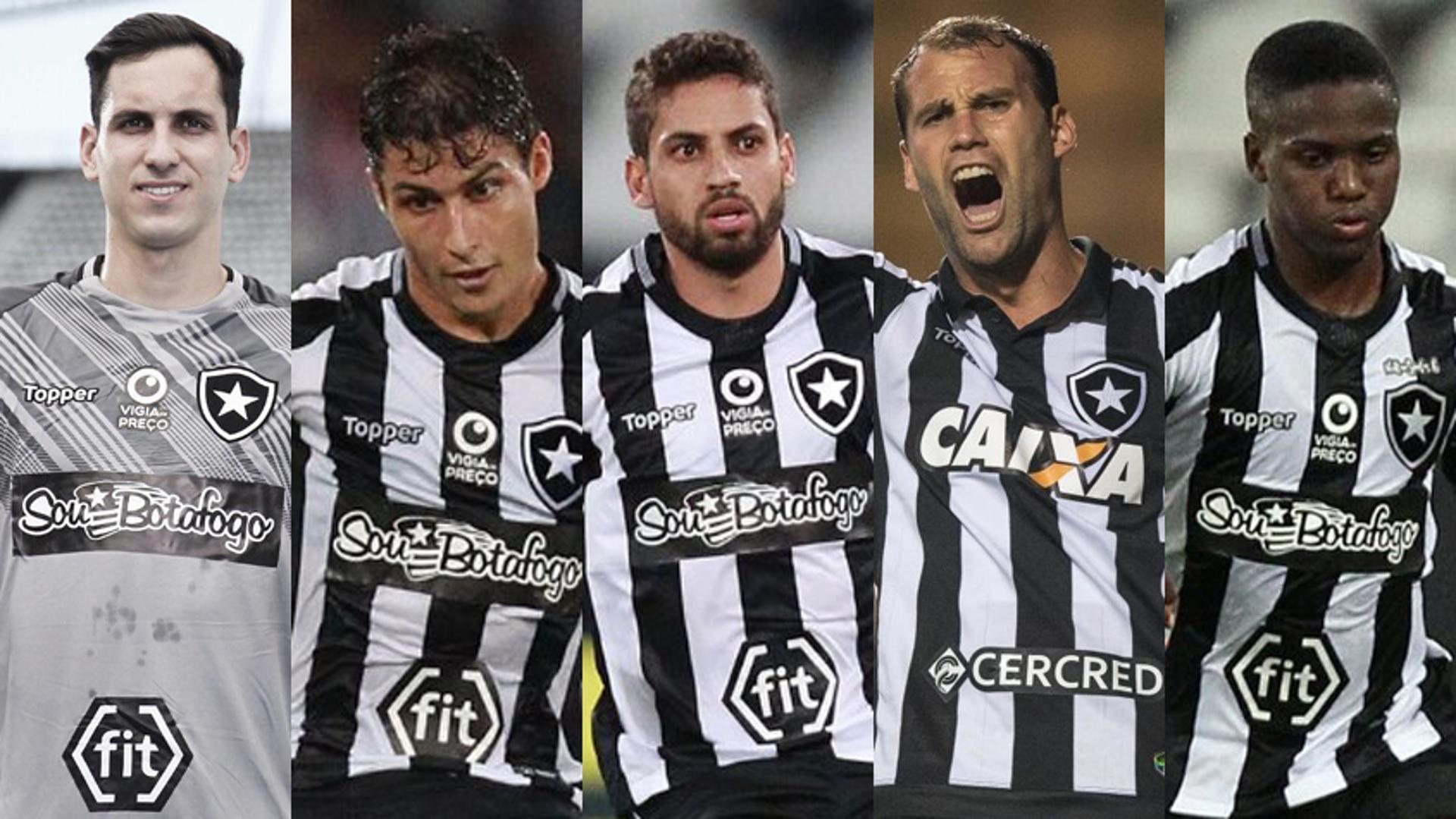 Montagem - Defensores Botafogo