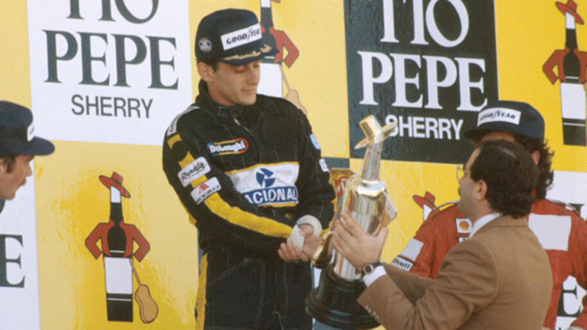 GP da Espanha de 1986 Ayrton Senna