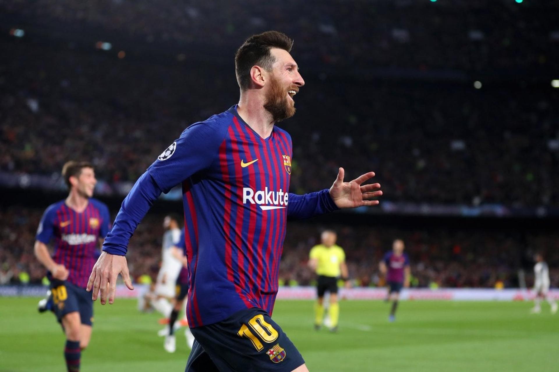 Messi chegou aos 600 gols com a camisa do Barça em seu centésimo jogo como capitão