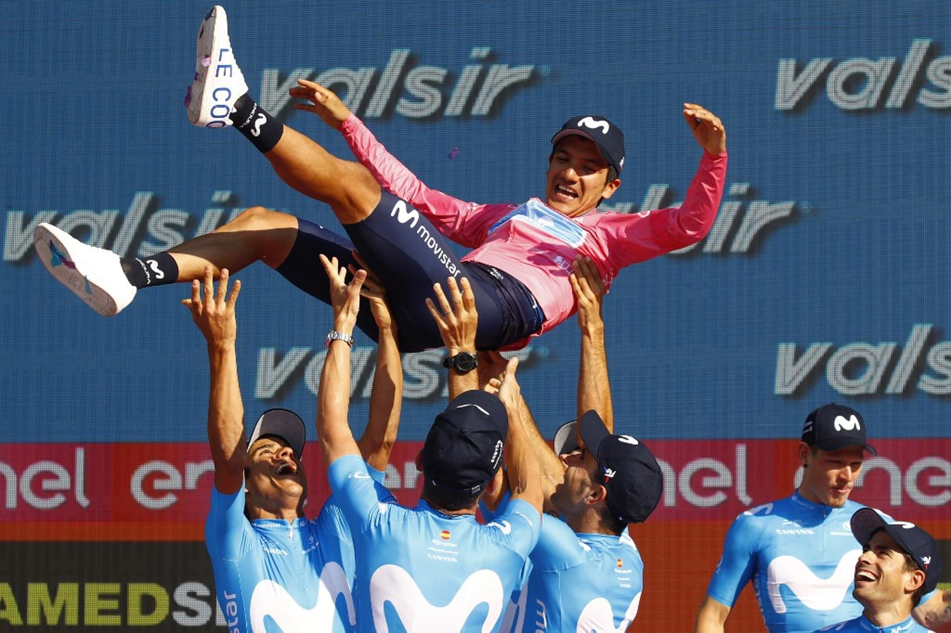 Richard Carapaz conquistou o Giro d'Italia 2019