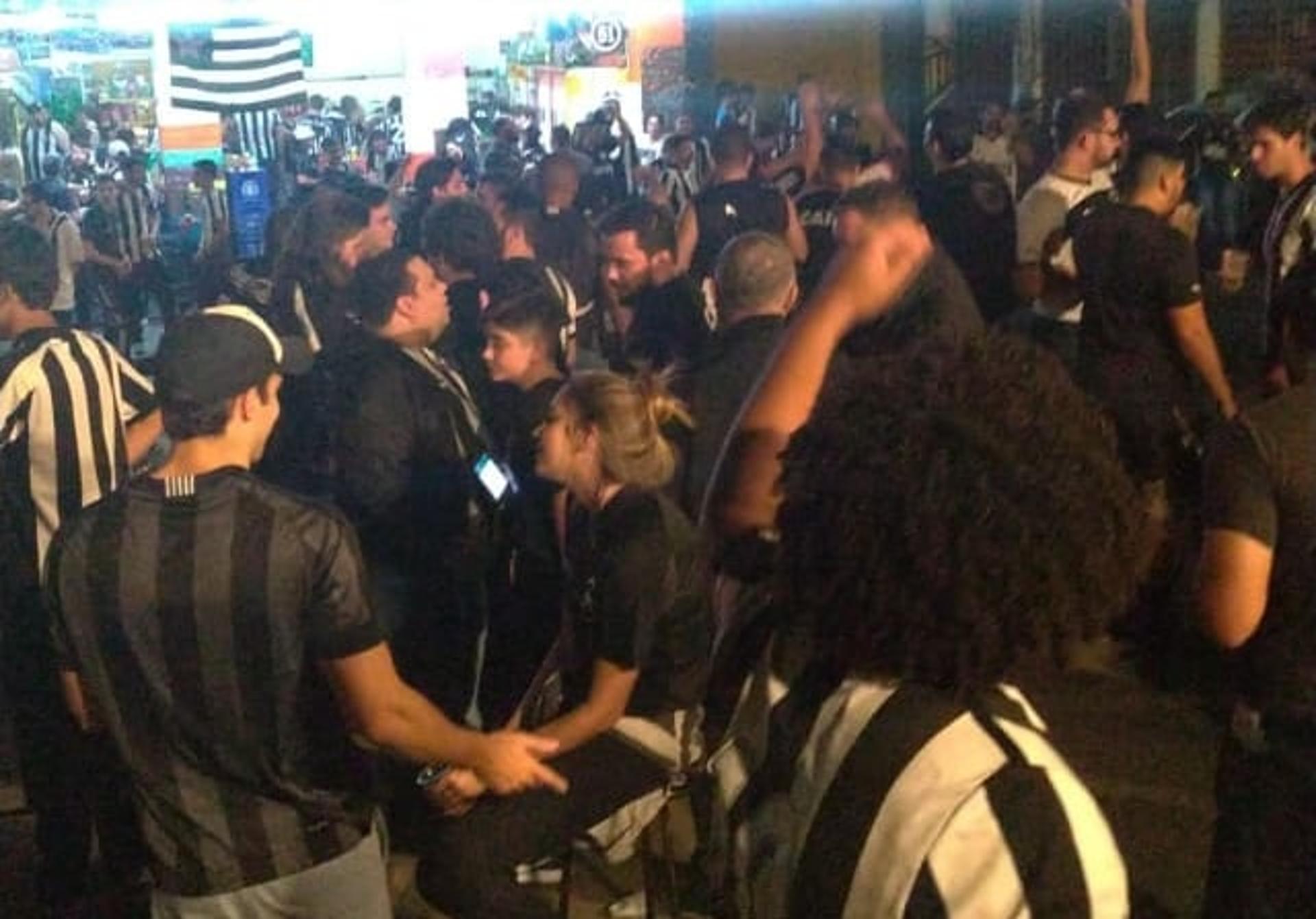 Torcida do Botafogo em BH