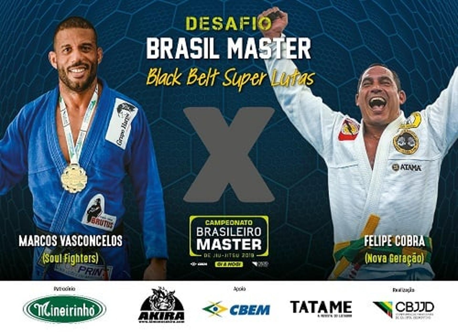 Brasileiro Master de Jiu-Jitsu terá como atração as superlutas (Foto: Divulgação/CBJJD)