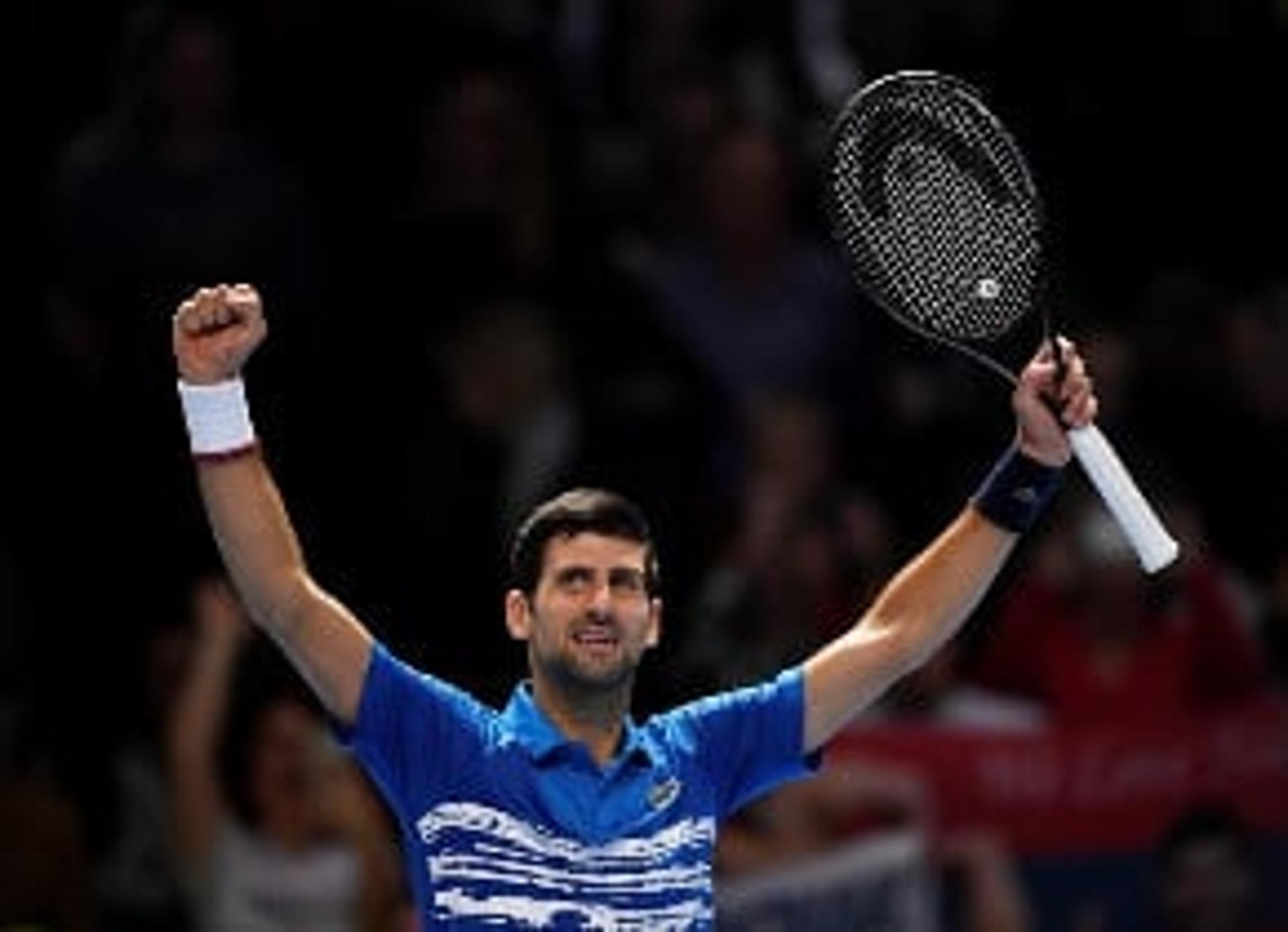 Novak Djokovic no ATP Finals