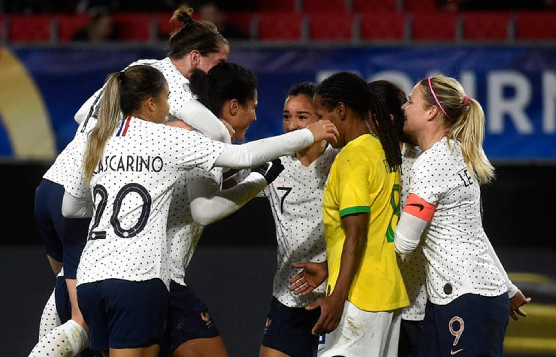 França x Brasil - Feminino (Comemoração)