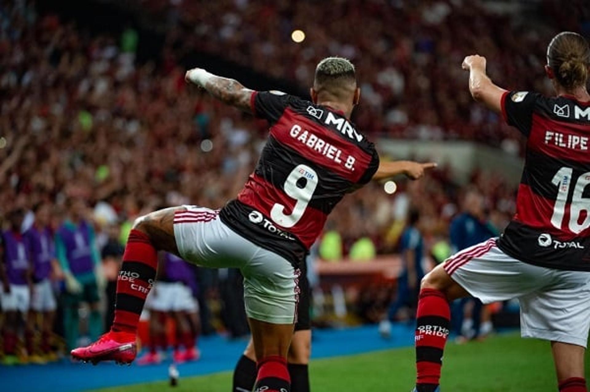 Gabigol e Filipe Luís - Flamengo