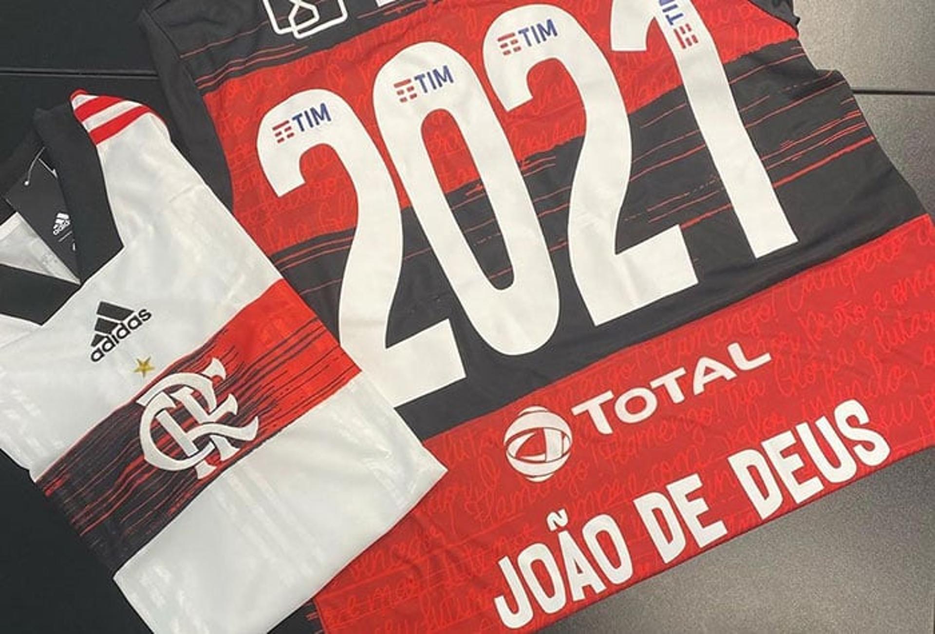 João de Deus - Camisa do Flamengo