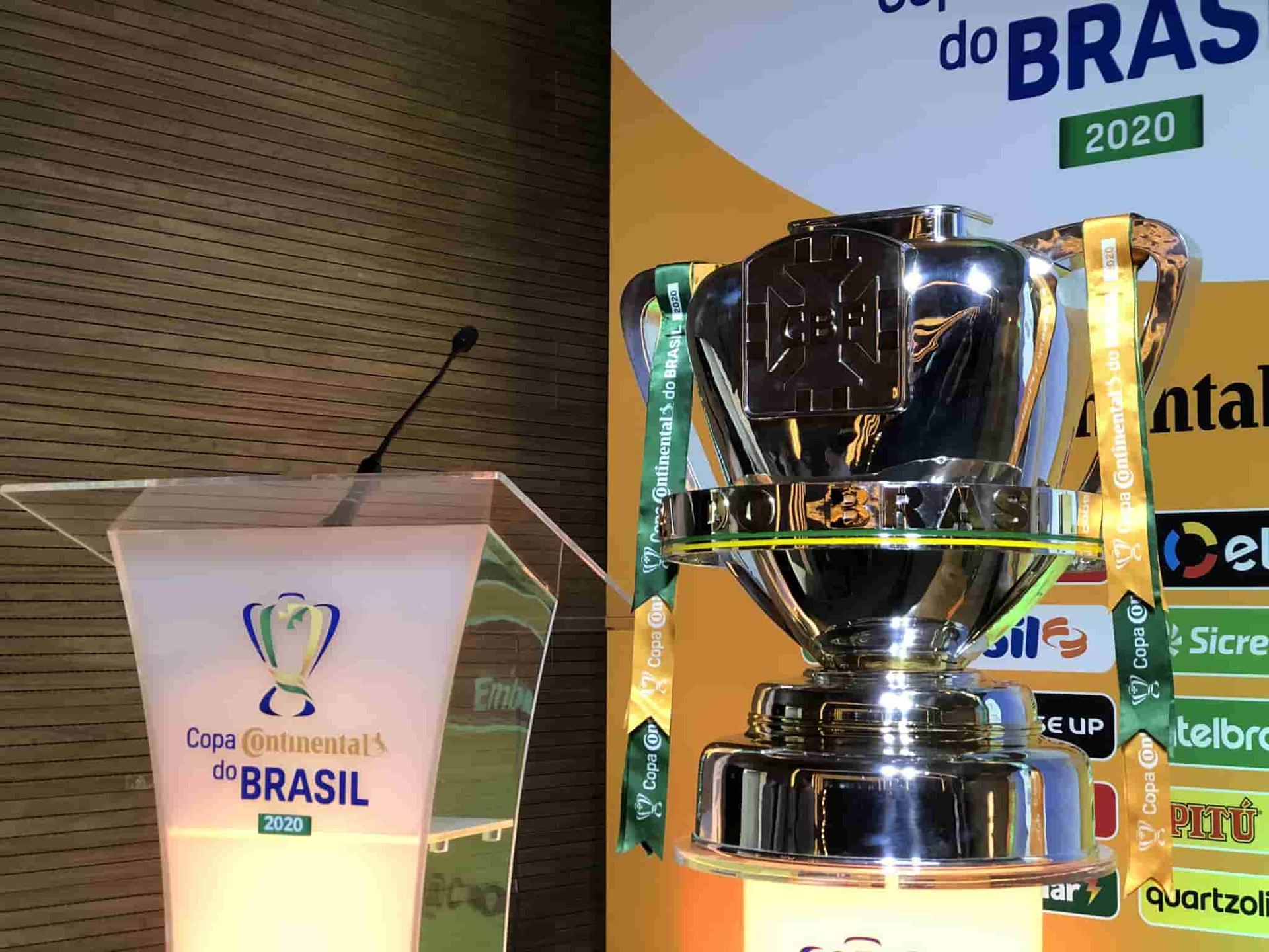 Sorteio - Copa do Brasil - taça - troféu